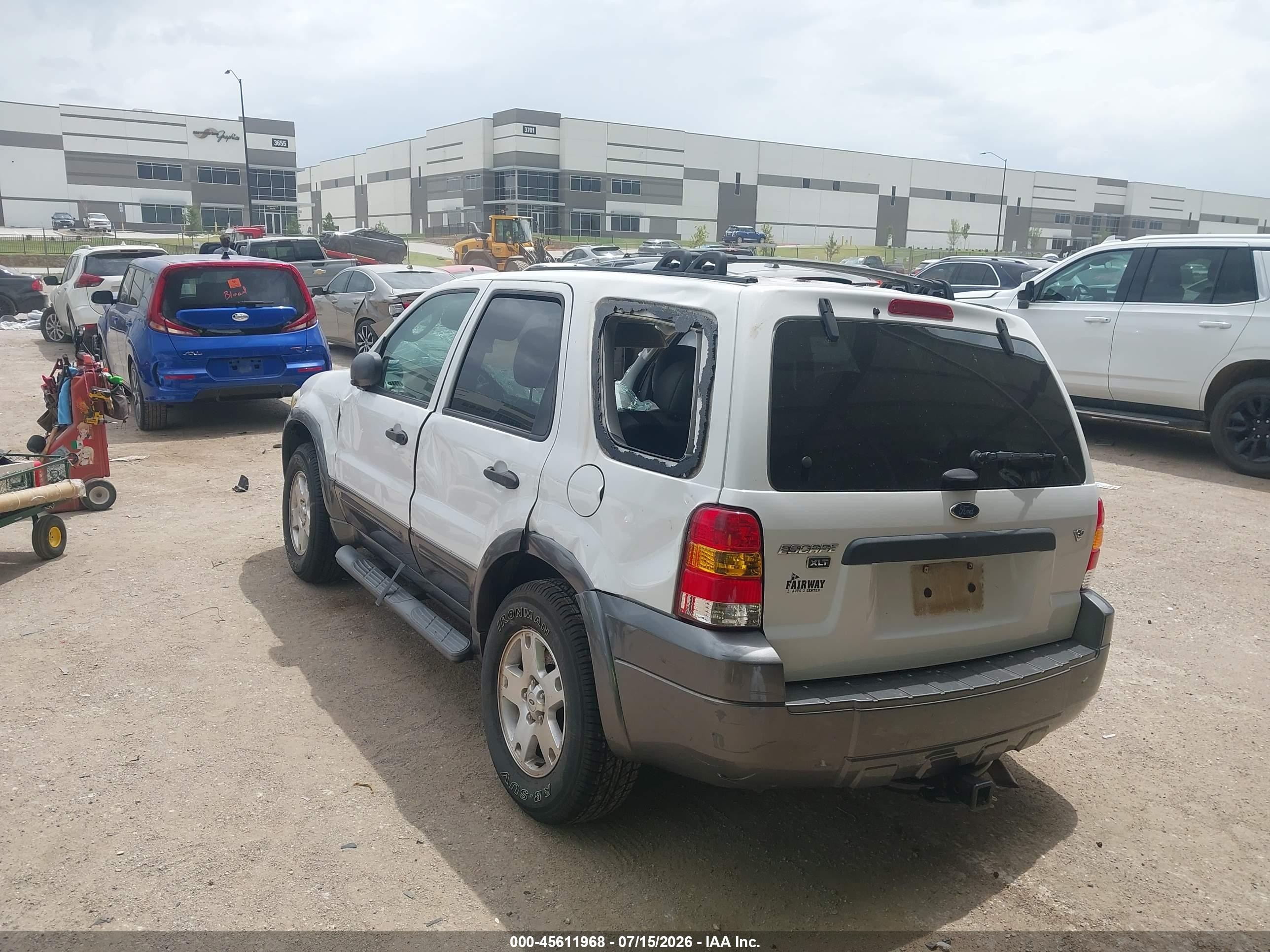 2006 Ford Escape Xlt/xlt Sport Белый vin: 1FMYU93166KC24611