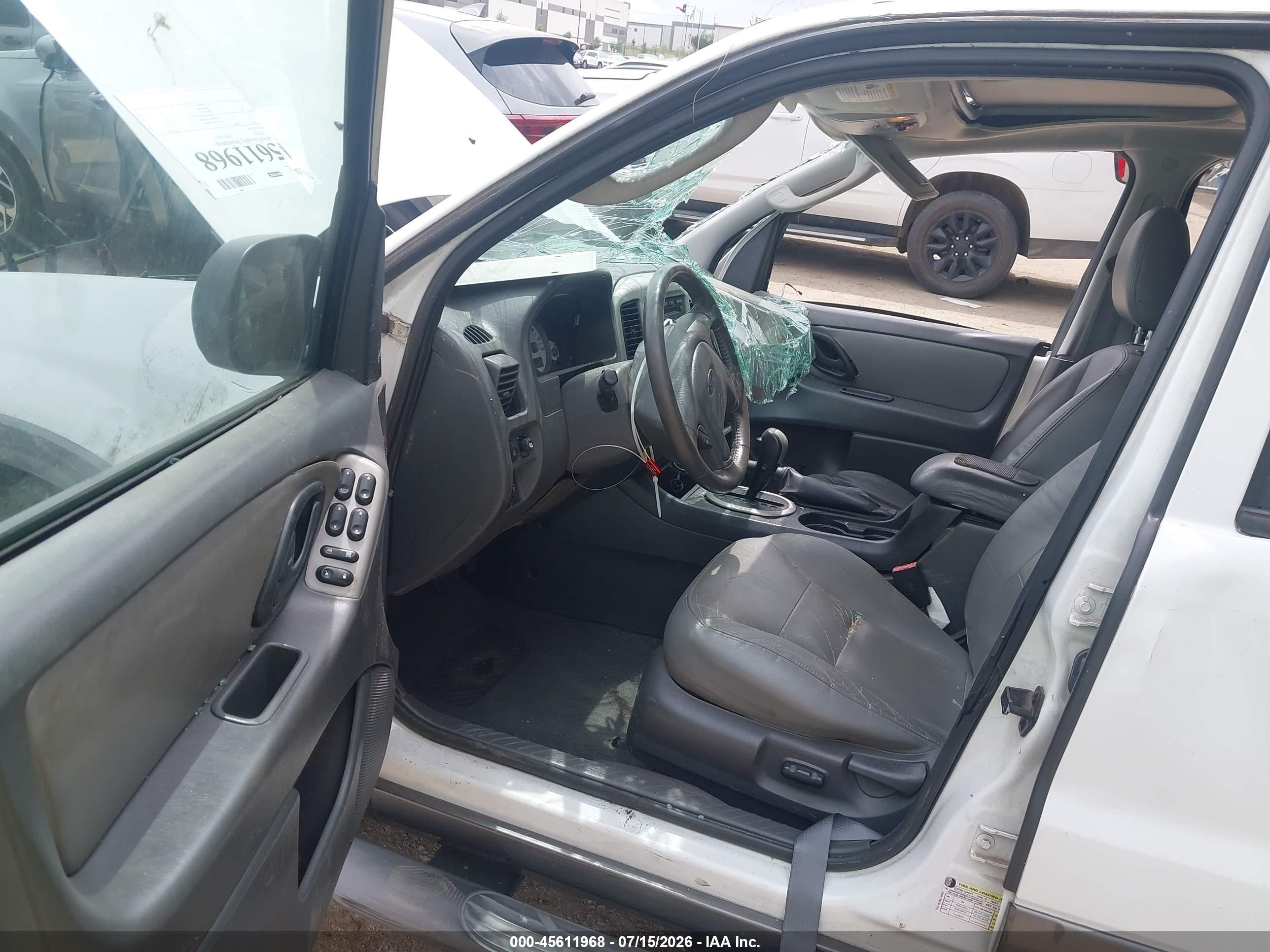 2006 Ford Escape Xlt/xlt Sport Белый vin: 1FMYU93166KC24611