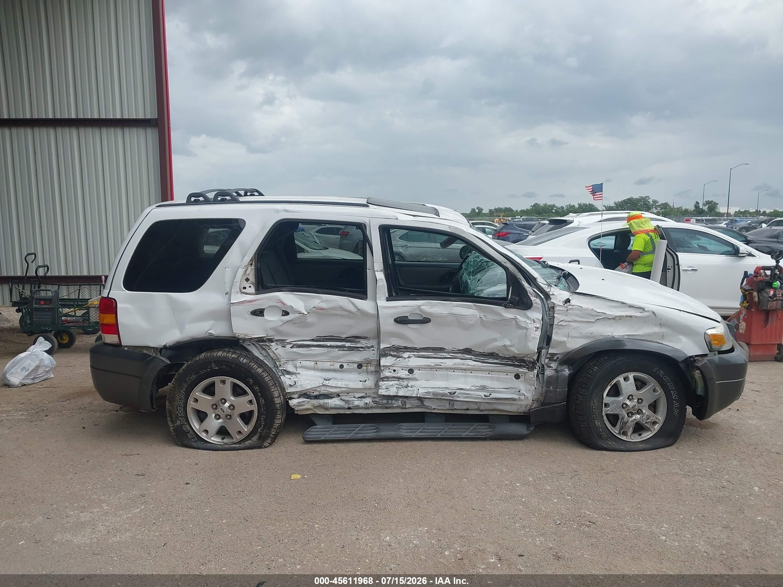 2006 Ford Escape Xlt/xlt Sport Белый vin: 1FMYU93166KC24611