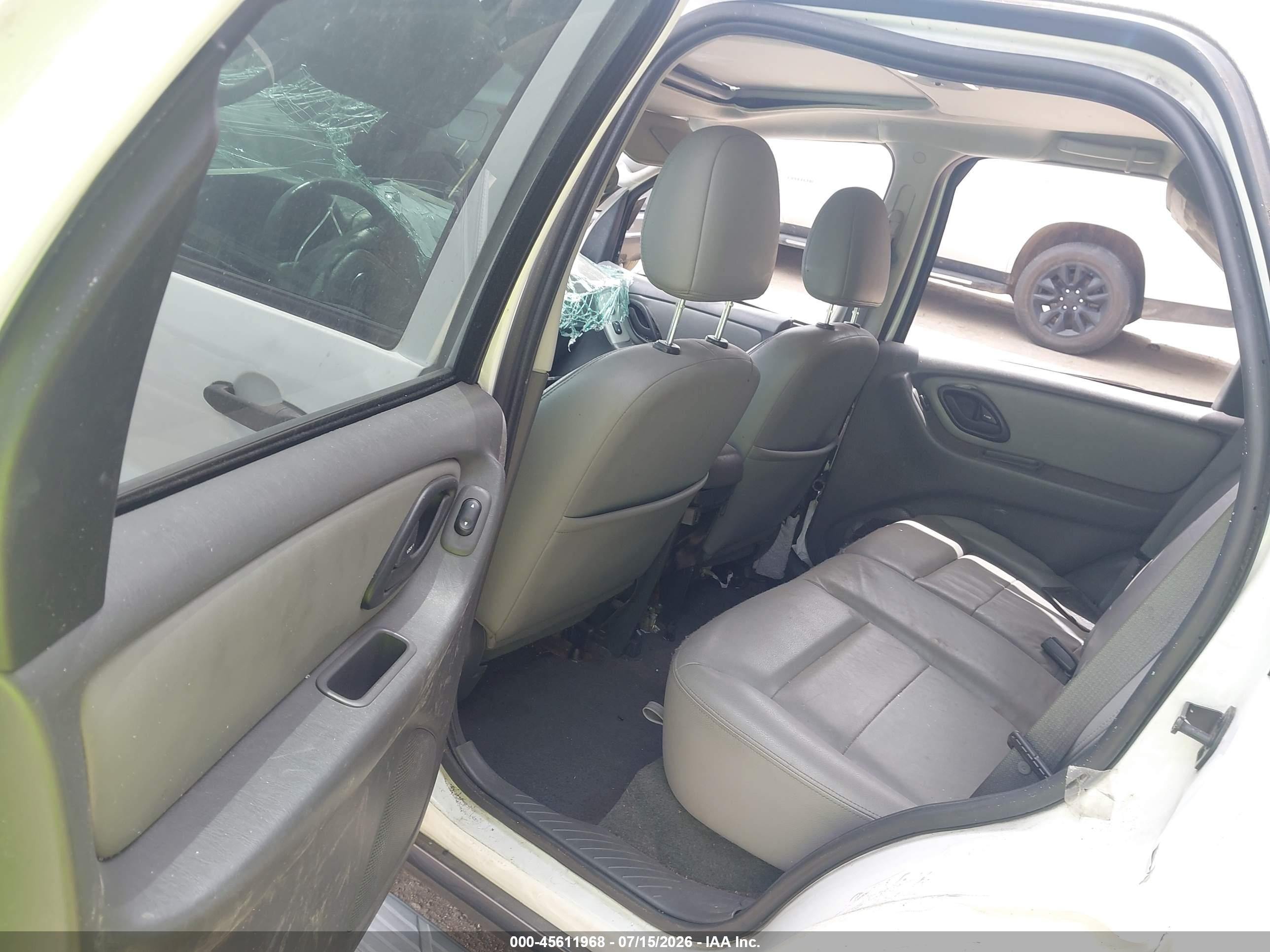 2006 Ford Escape Xlt/xlt Sport Белый vin: 1FMYU93166KC24611