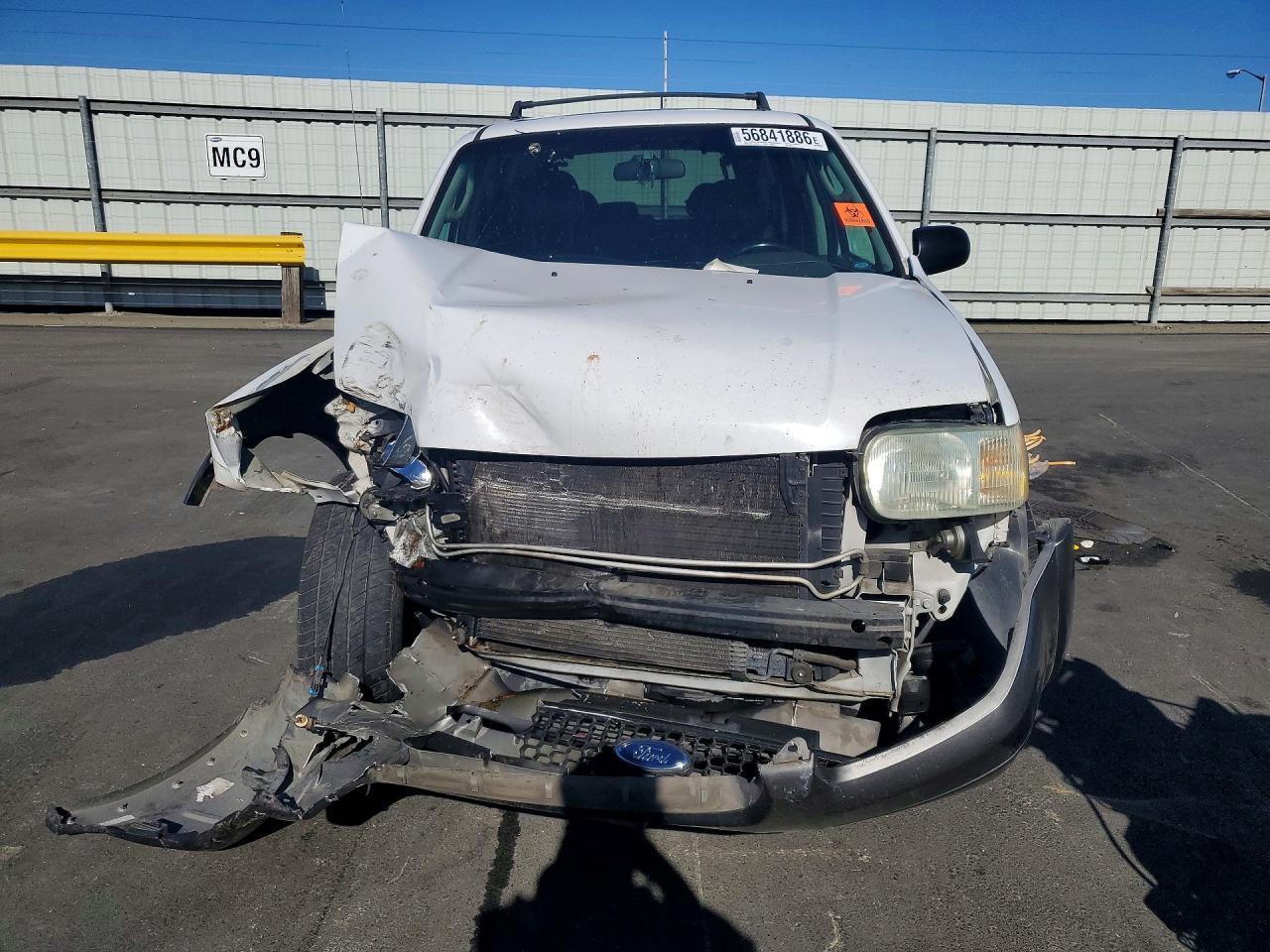 2003 Ford Escape Xlt White vin: 1FMYU93173KA09847