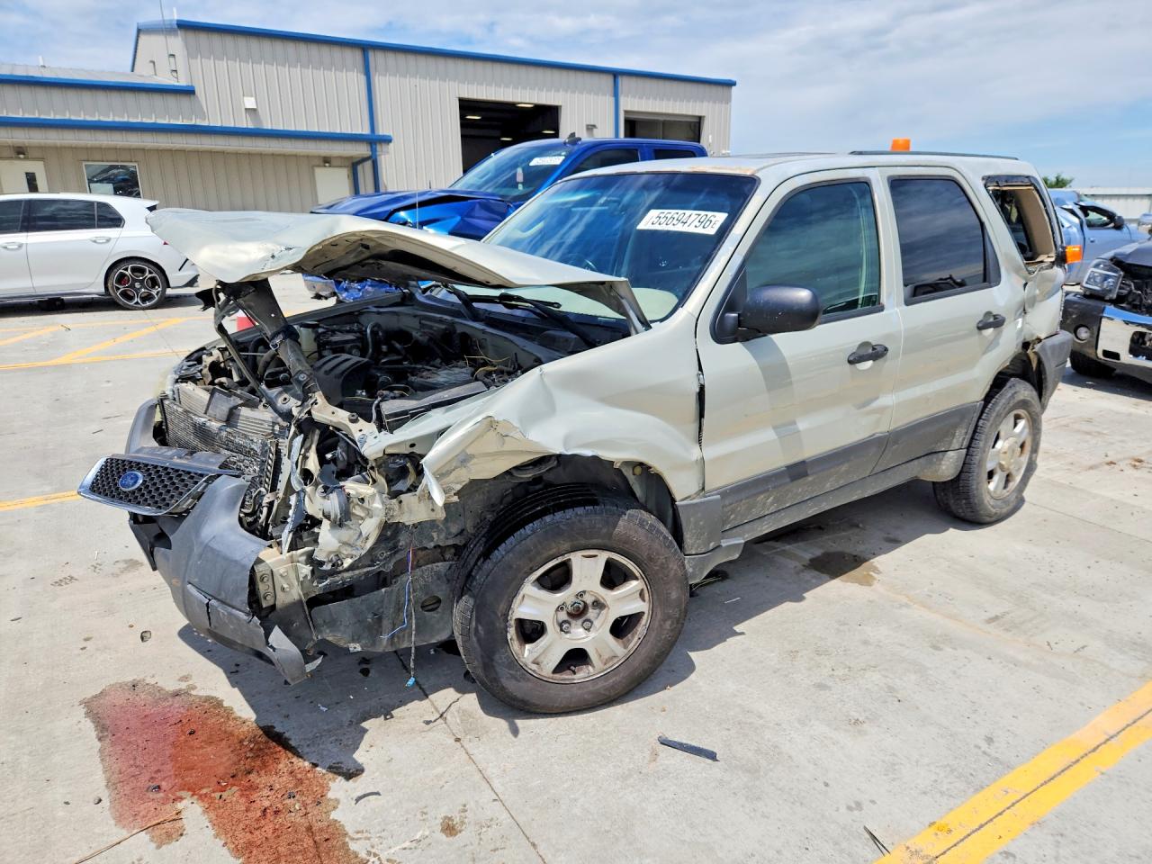 2003 Ford Escape Xlt Gold vin: 1FMYU93173KA91353