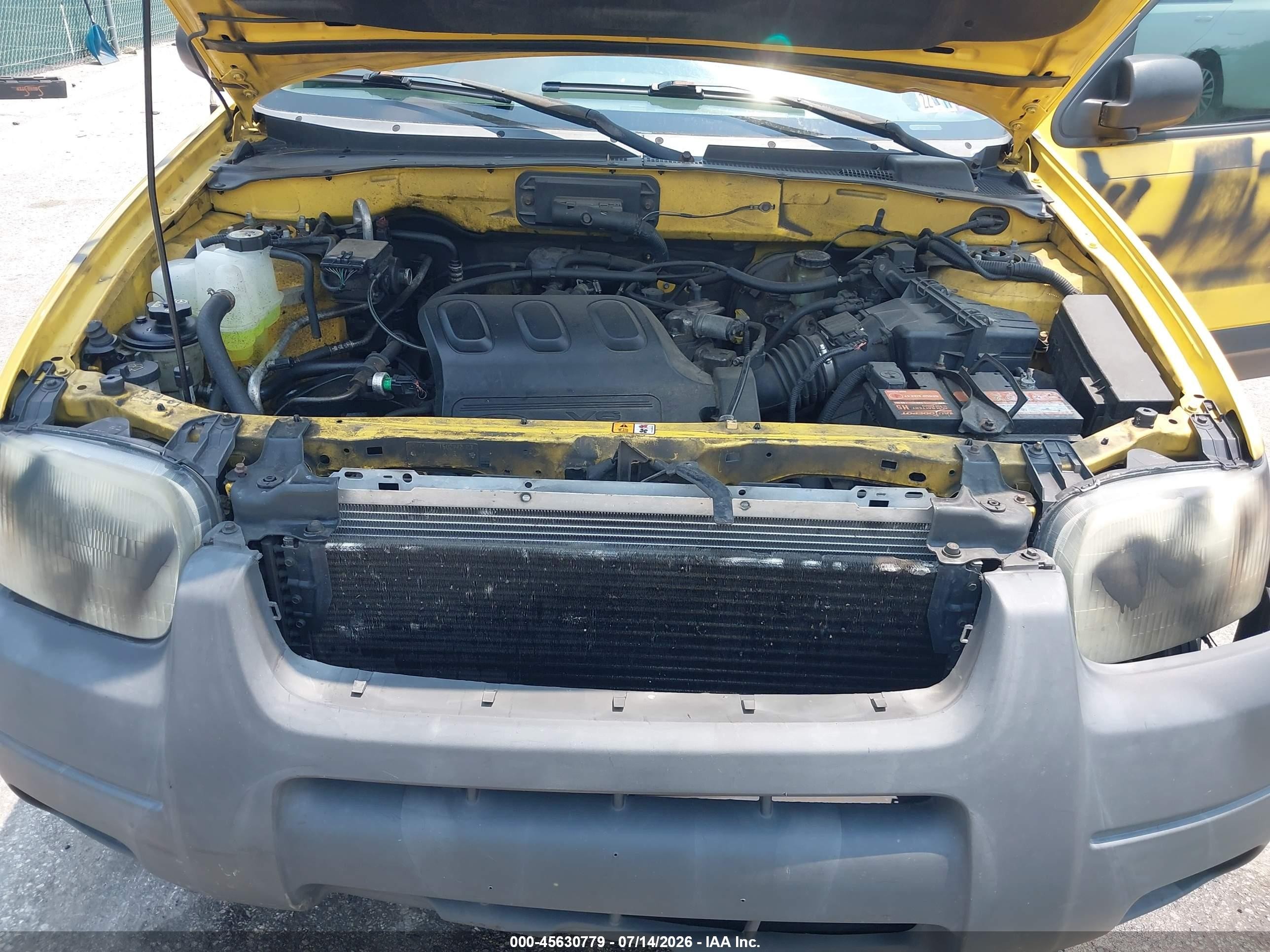 2003 Ford Escape Xlt Yellow vin: 1FMYU93173KD08562