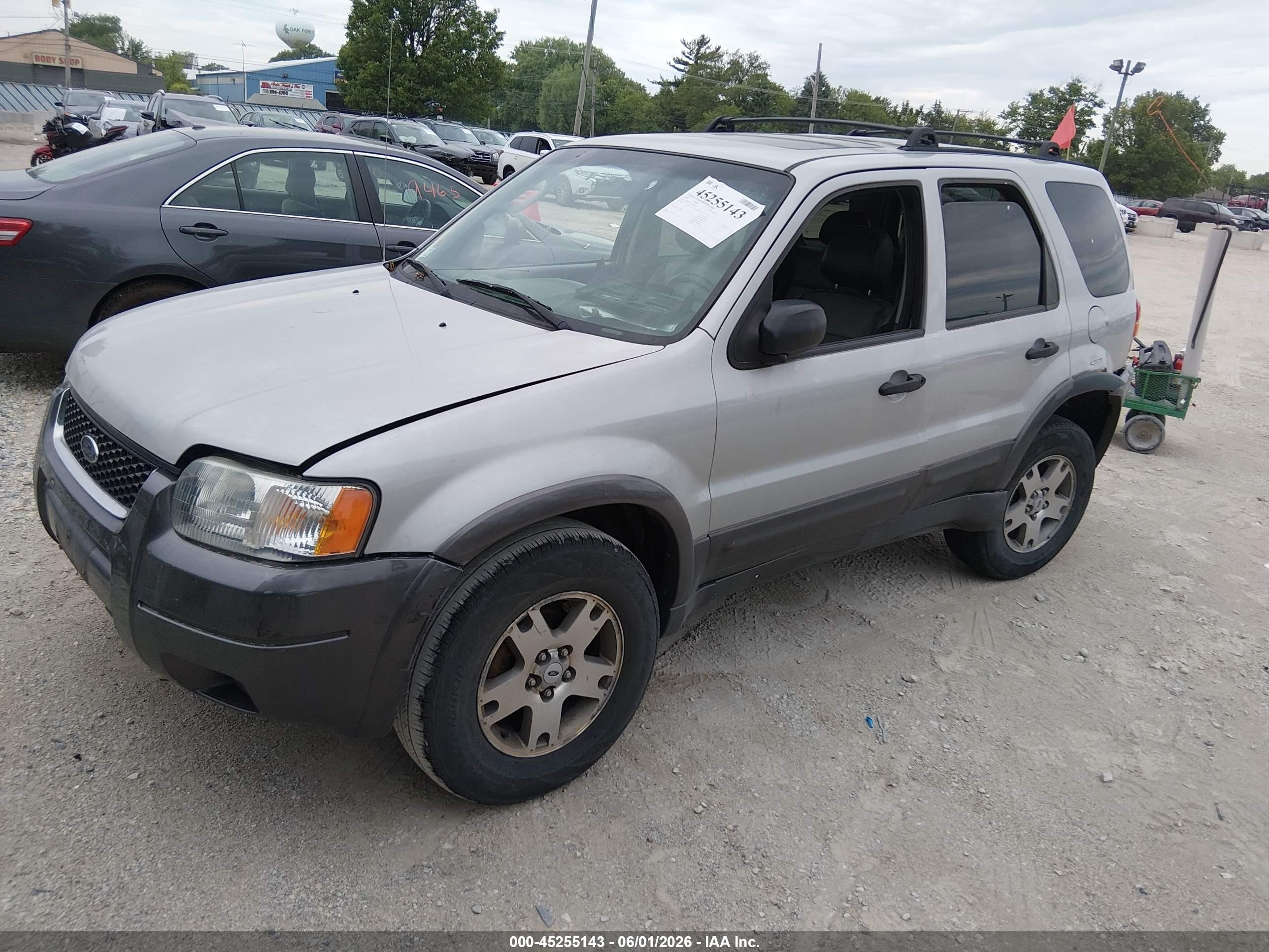 2003 Ford Escape Xlt Silver vin: 1FMYU93173KD98554