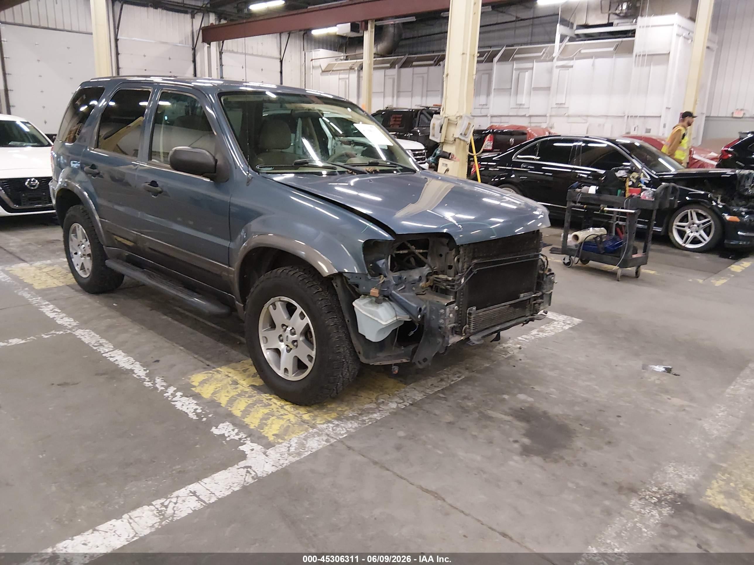 2005 Ford Escape Xlt Синий vin: 1FMYU93175KA65872