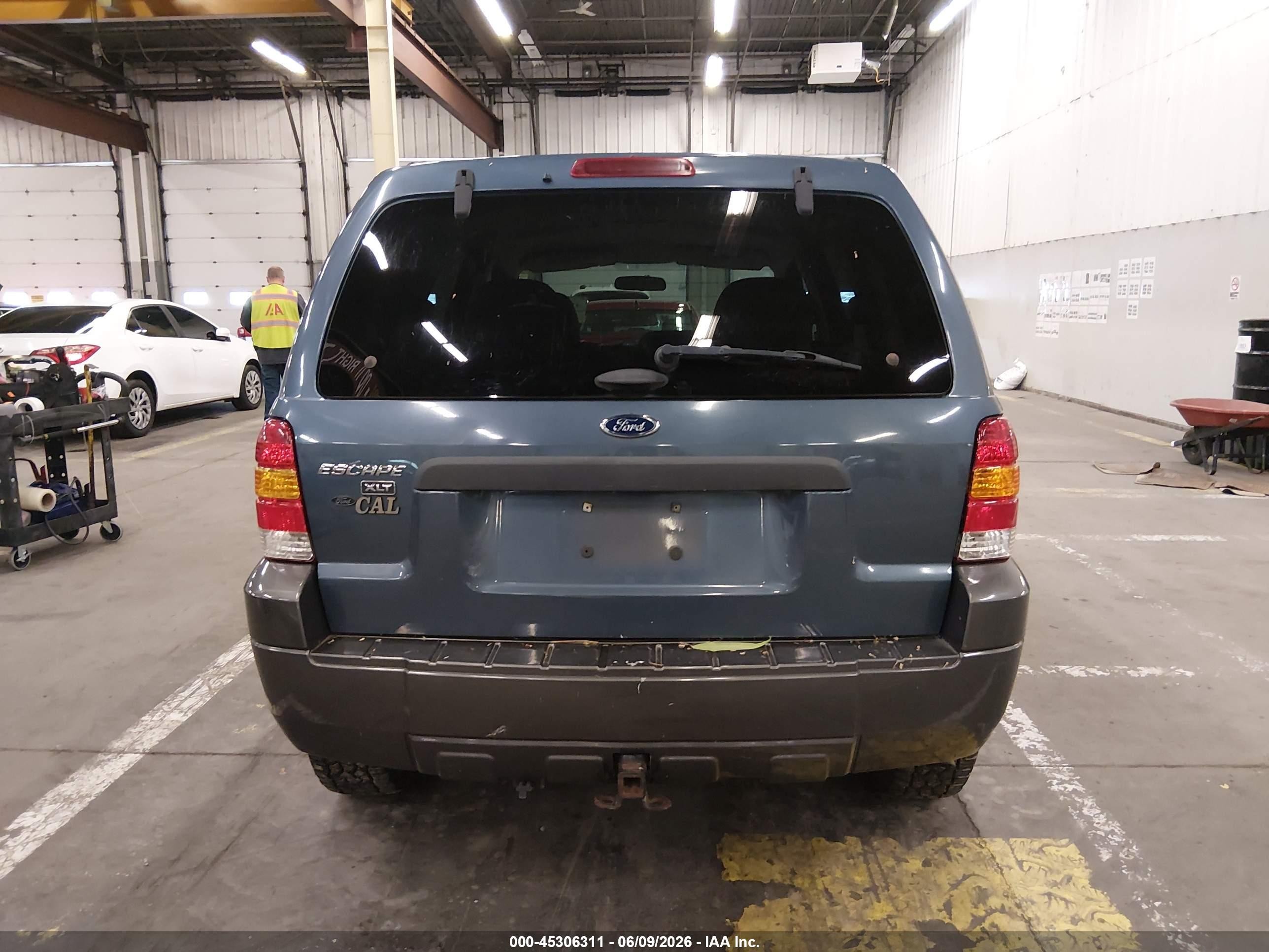 2005 Ford Escape Xlt Синий vin: 1FMYU93175KA65872