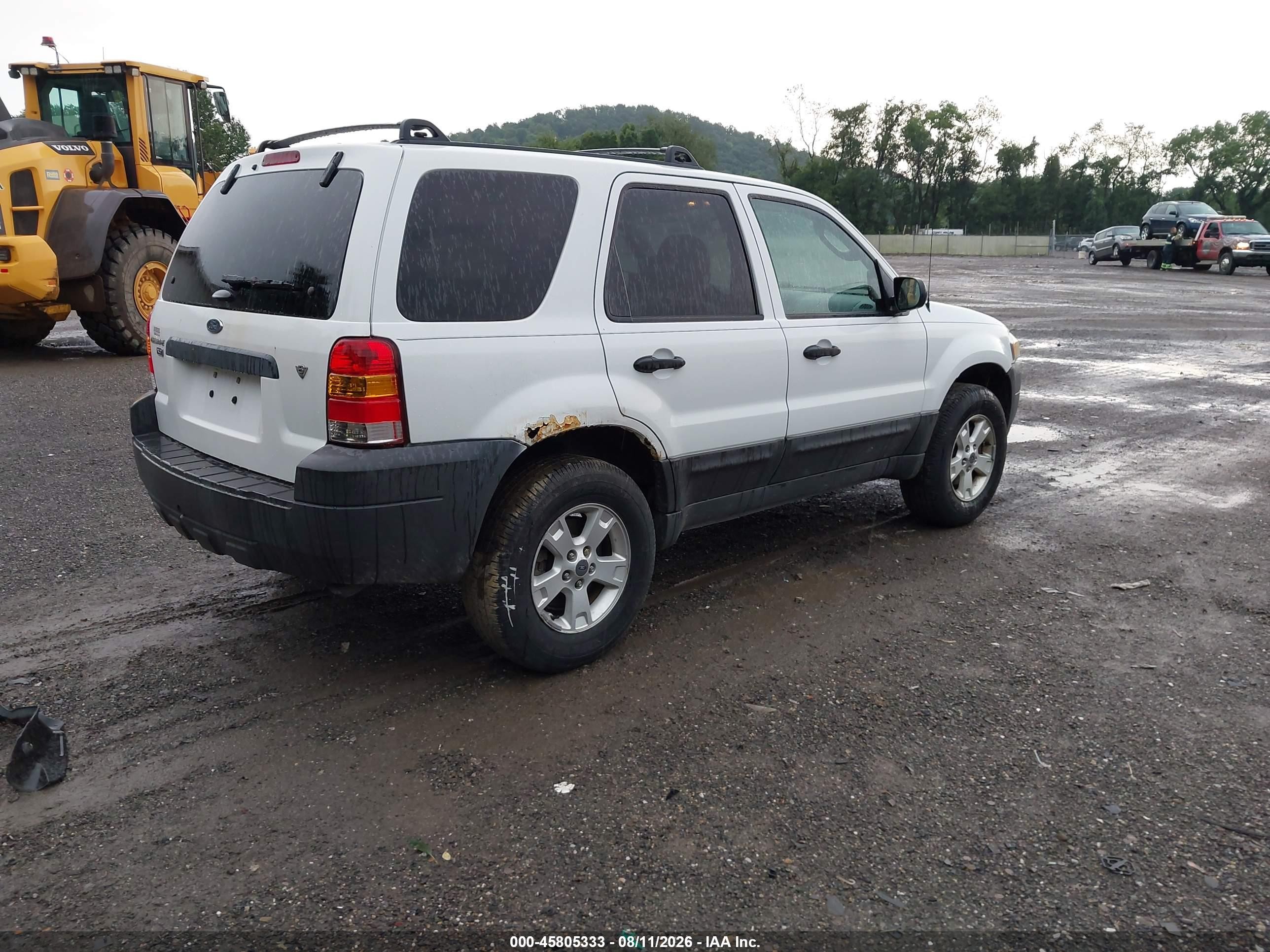 2006 Ford Escape Xlt/xlt Sport Белый vin: 1FMYU93176KB57744
