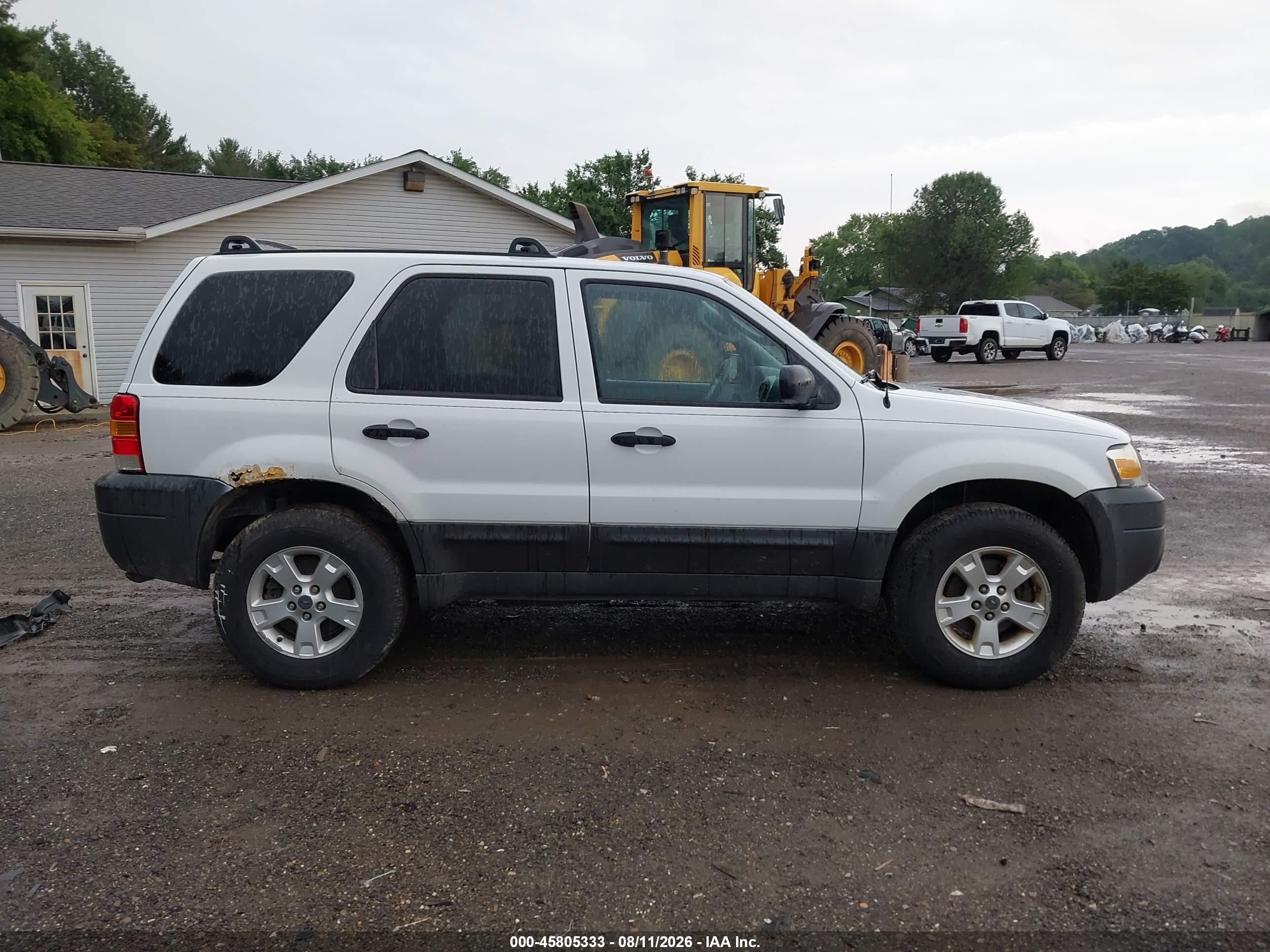 2006 Ford Escape Xlt/xlt Sport Белый vin: 1FMYU93176KB57744