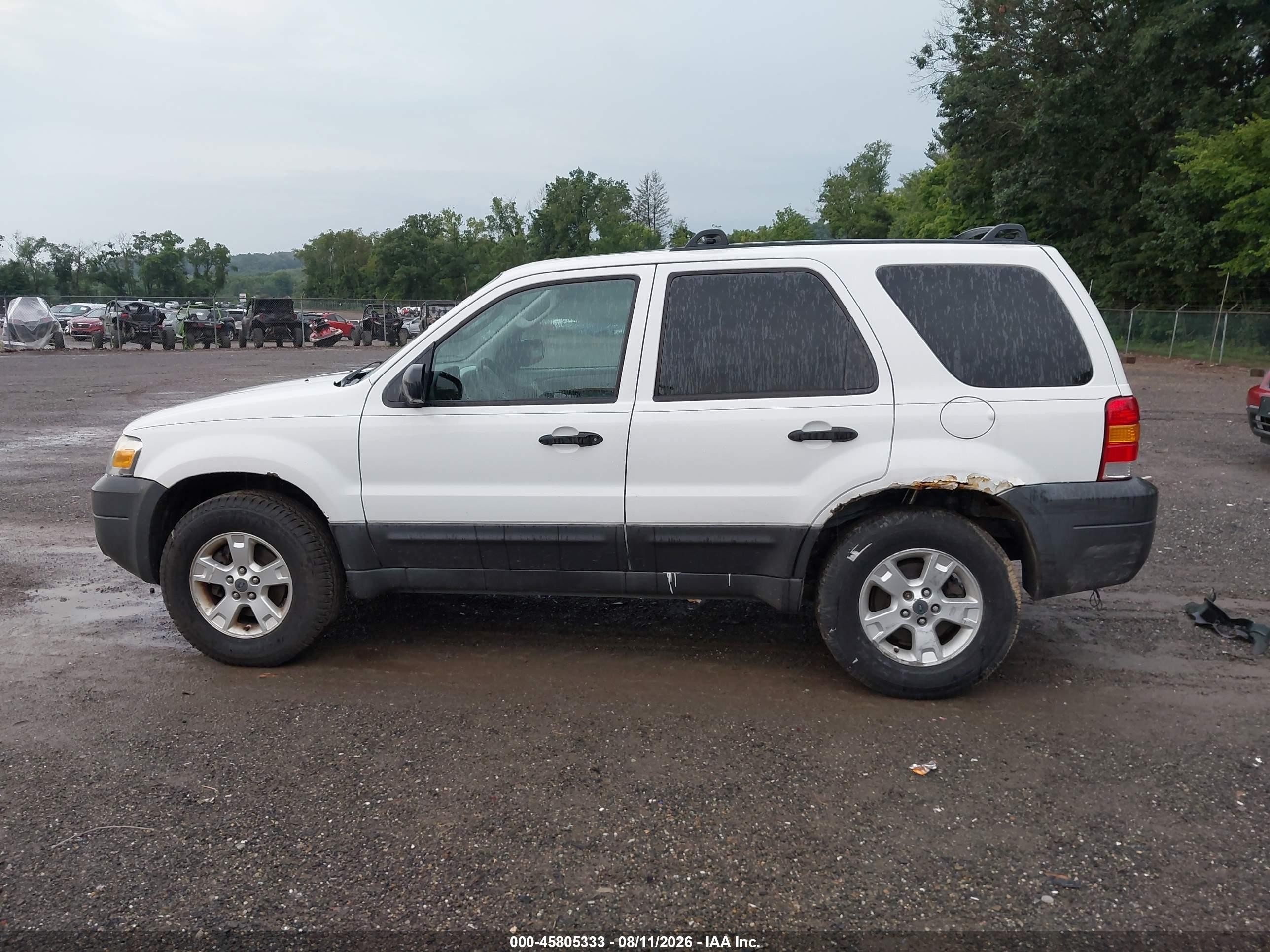 2006 Ford Escape Xlt/xlt Sport Белый vin: 1FMYU93176KB57744