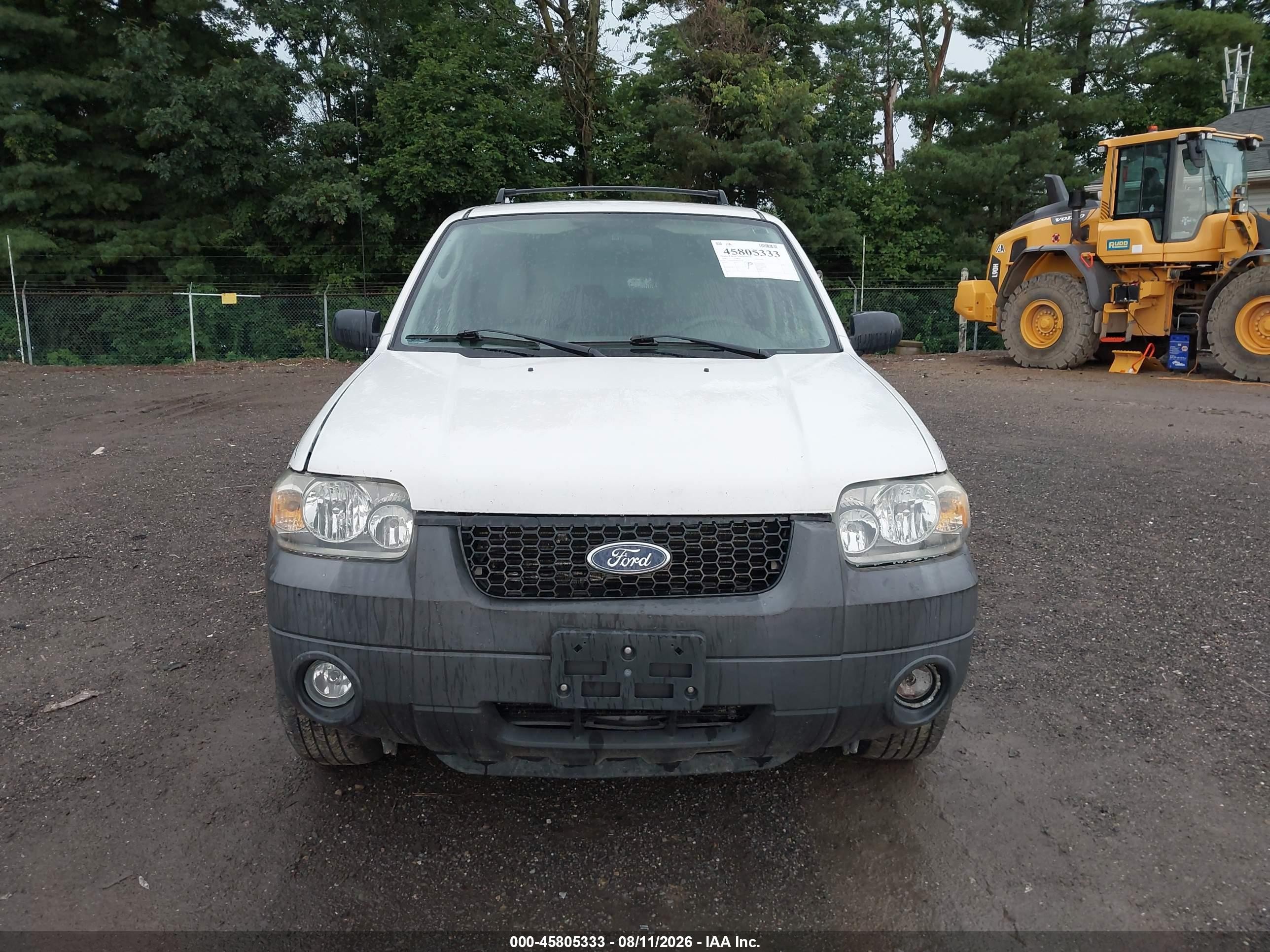 2006 Ford Escape Xlt/xlt Sport Белый vin: 1FMYU93176KB57744