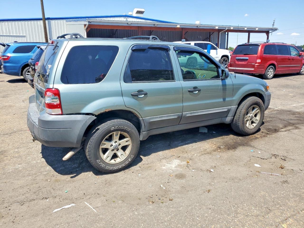 2005 Ford Escape Xlt Green vin: 1FMYU93185KD53738