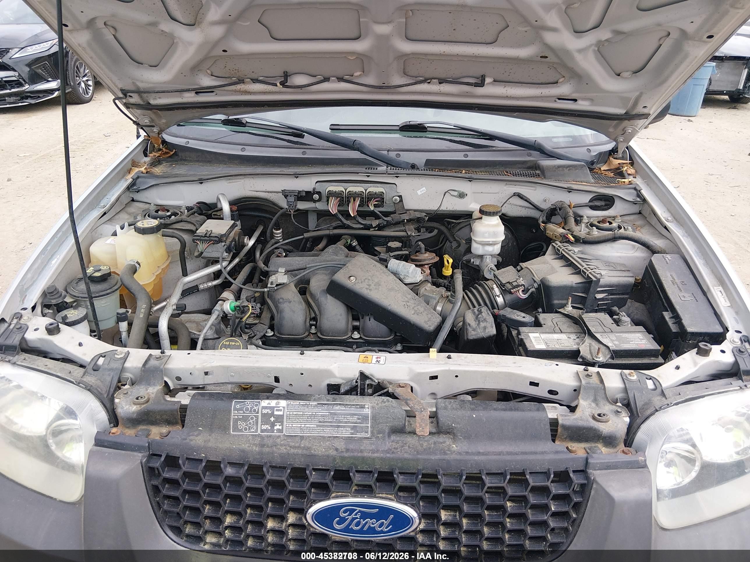 2007 Ford Escape Xlt/xlt Sport Silver vin: 1FMYU93187KB37438