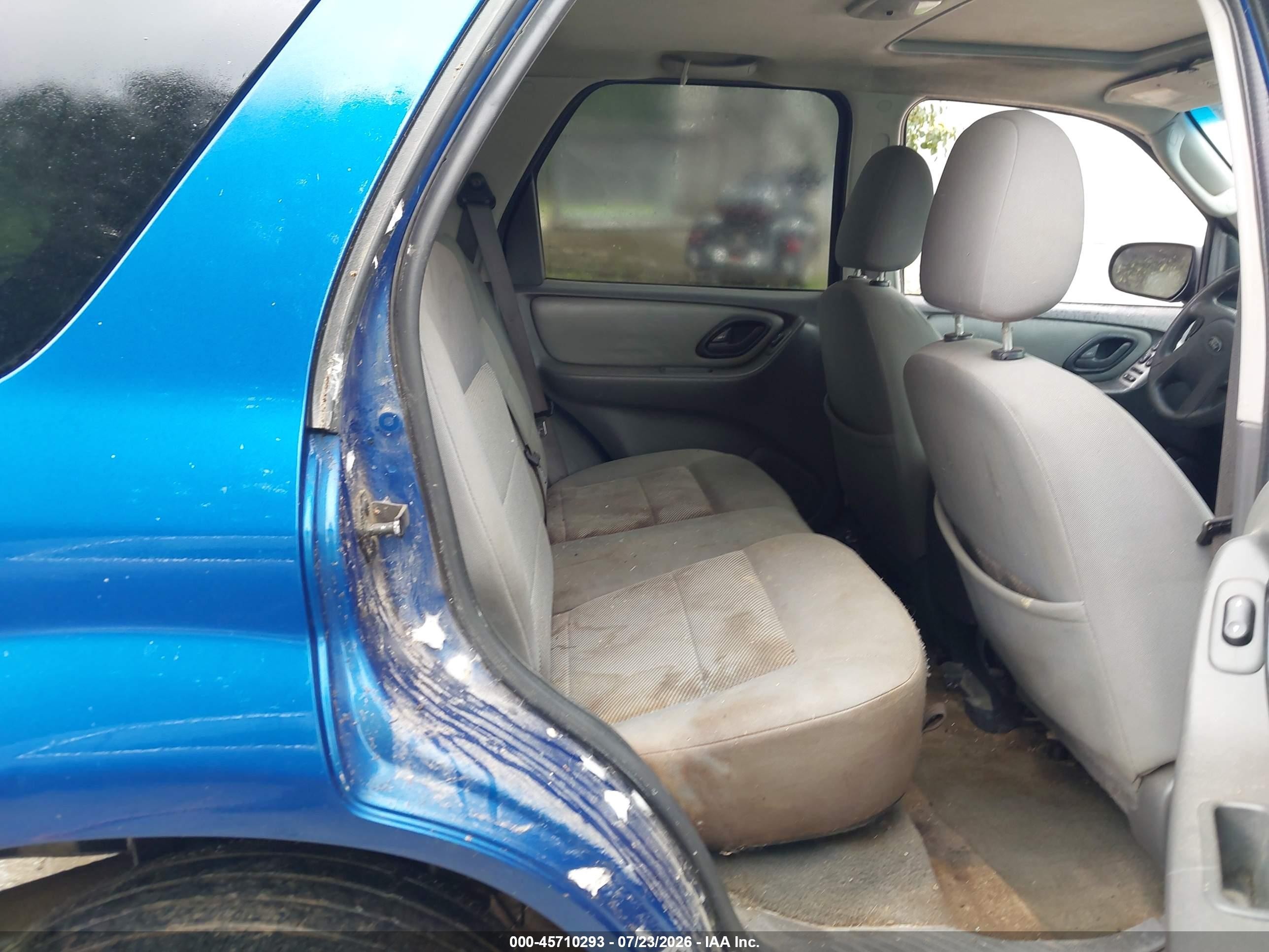 2007 Ford Escape Xlt/xlt Sport Blue vin: 1FMYU93187KB80581