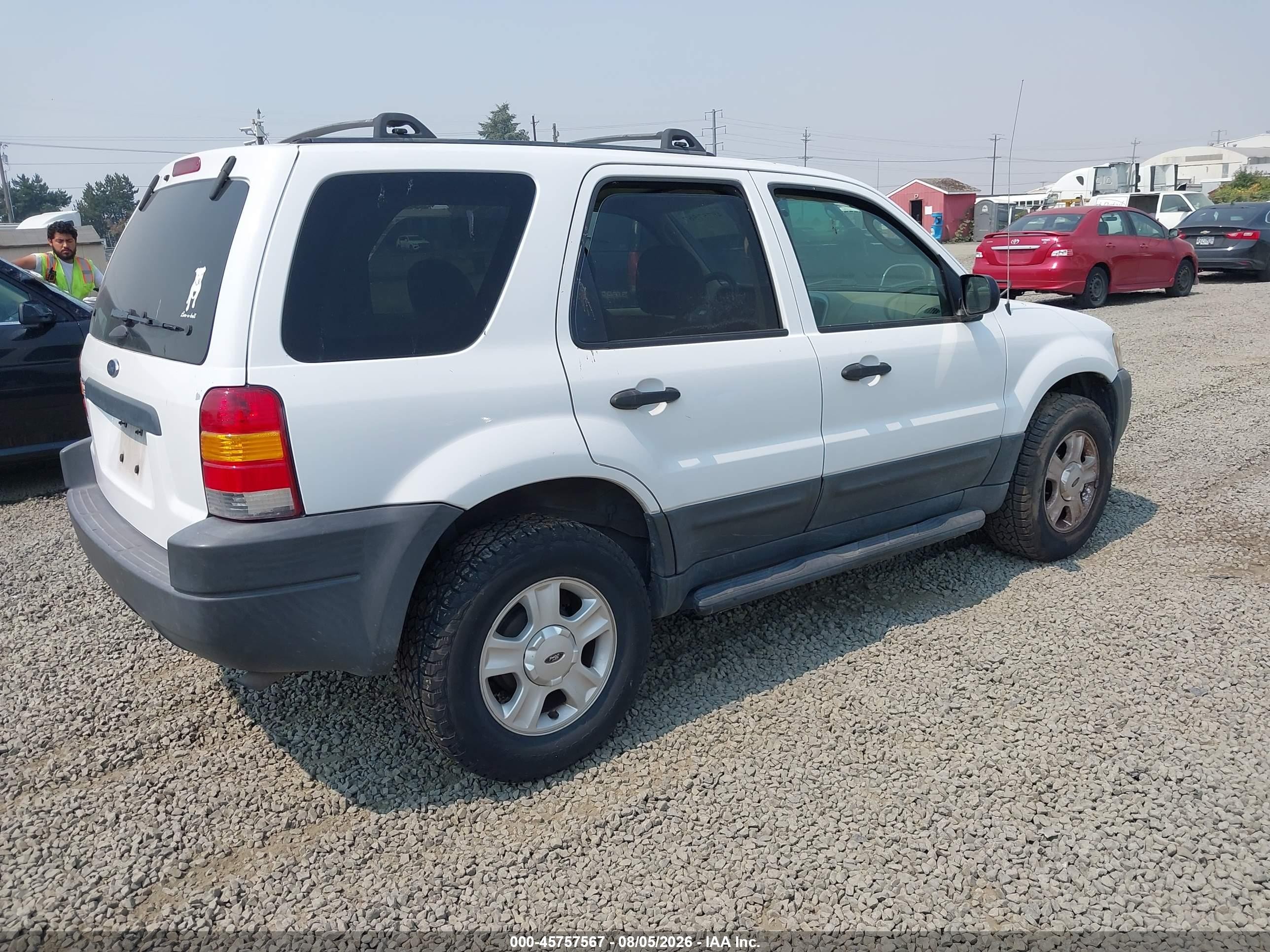 2003 Ford Escape Xlt Белый vin: 1FMYU93193KC04882