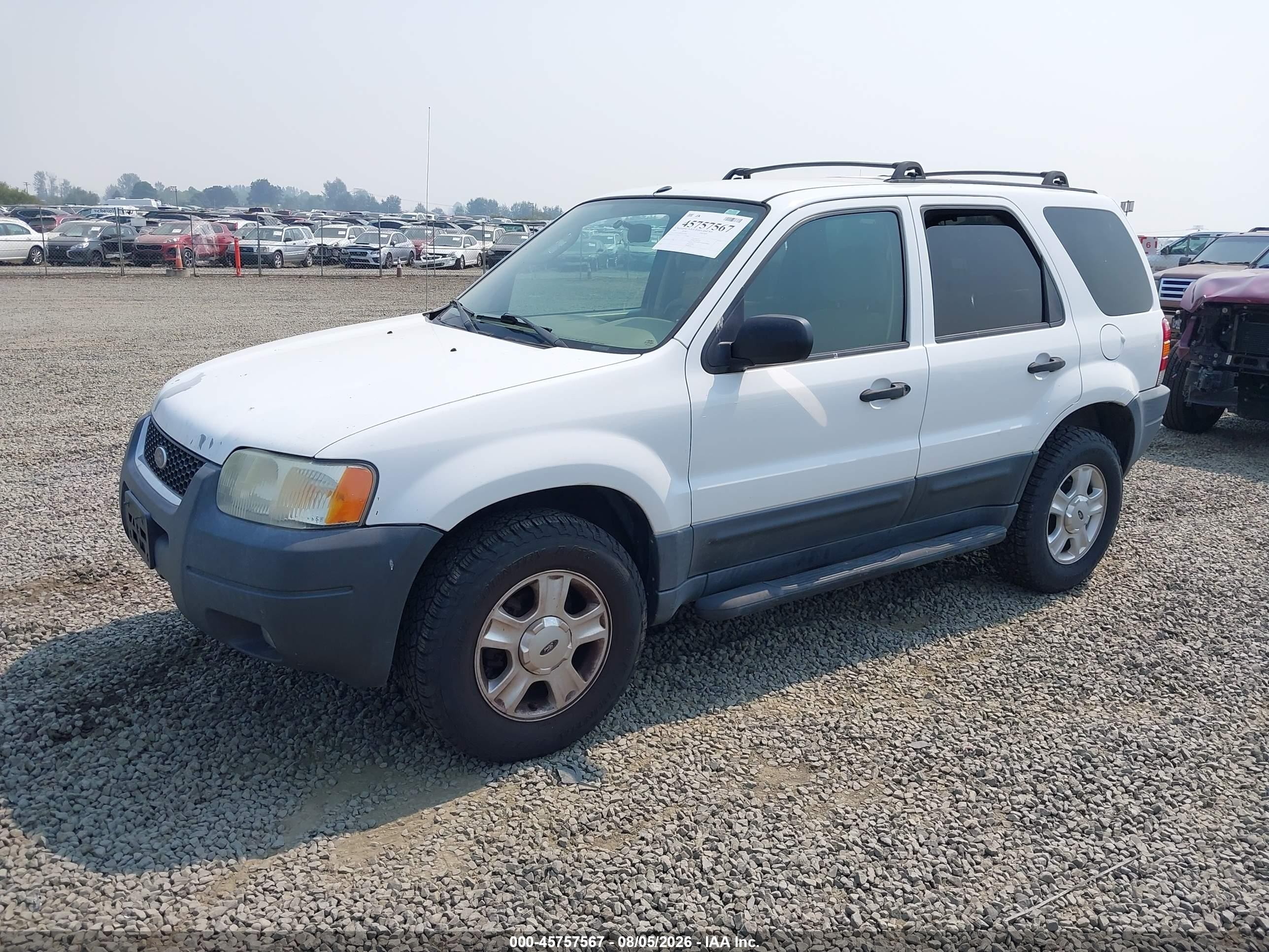 2003 Ford Escape Xlt Белый vin: 1FMYU93193KC04882