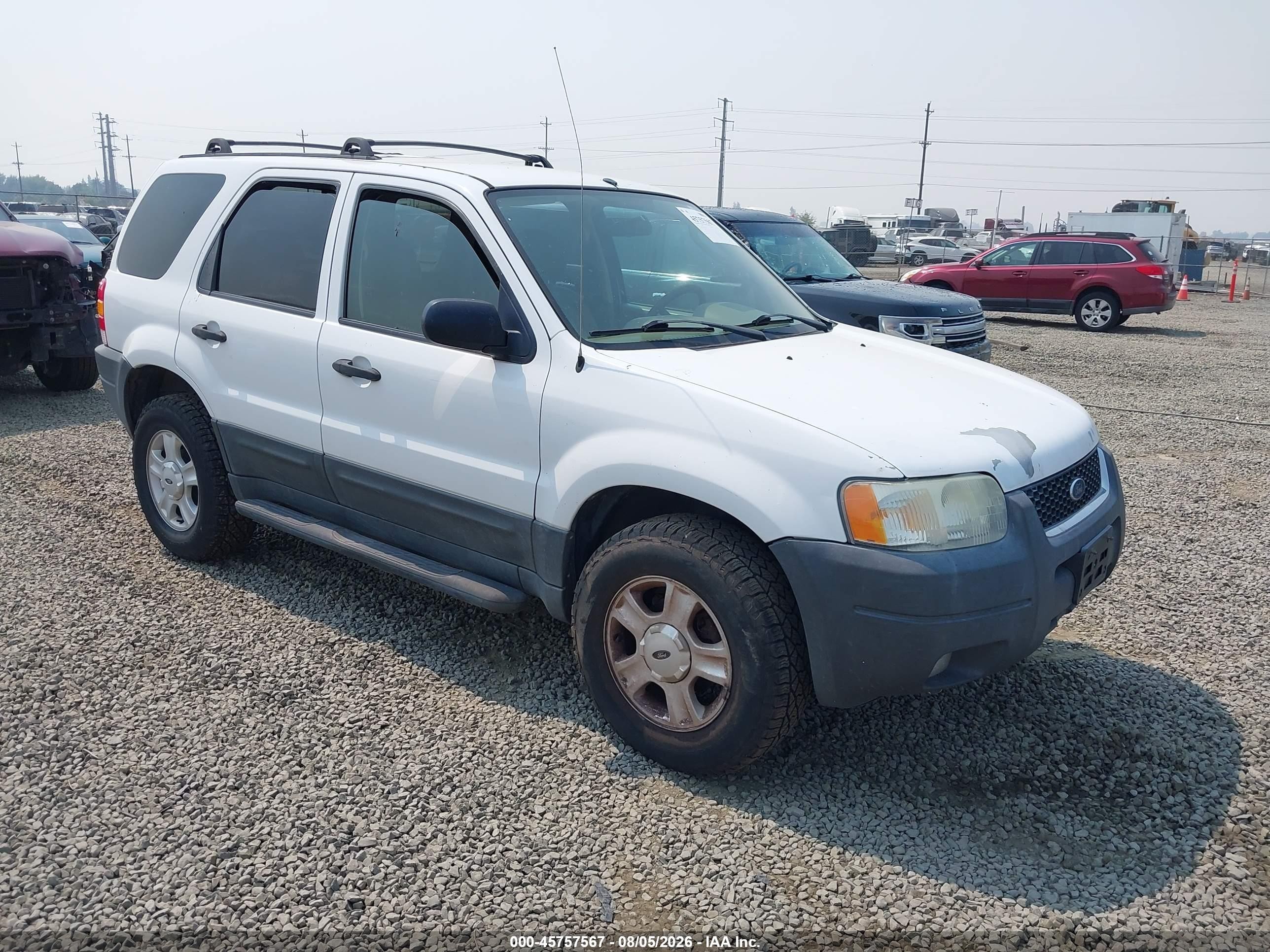 2003 Ford Escape Xlt Белый vin: 1FMYU93193KC04882