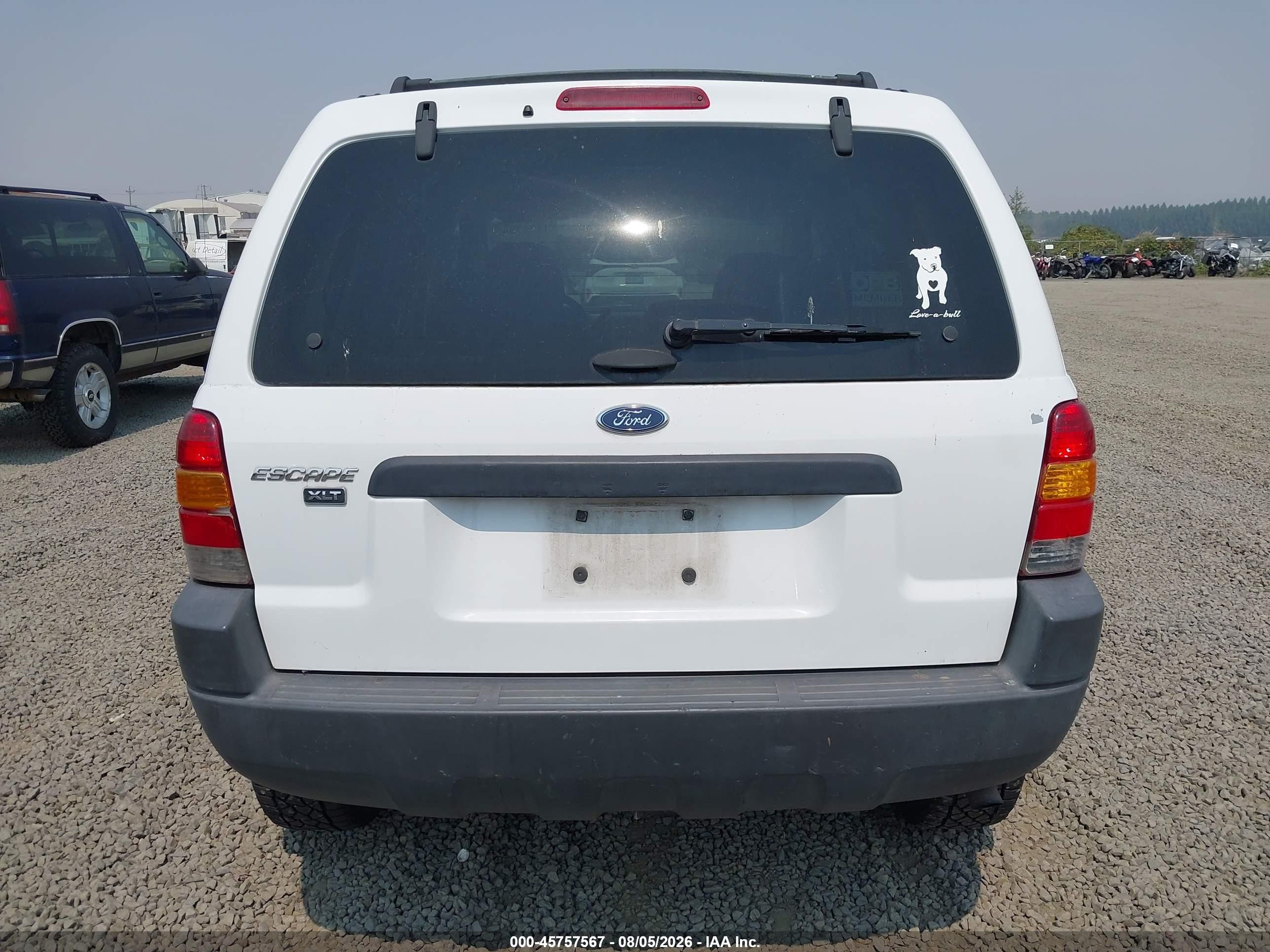 2003 Ford Escape Xlt Белый vin: 1FMYU93193KC04882