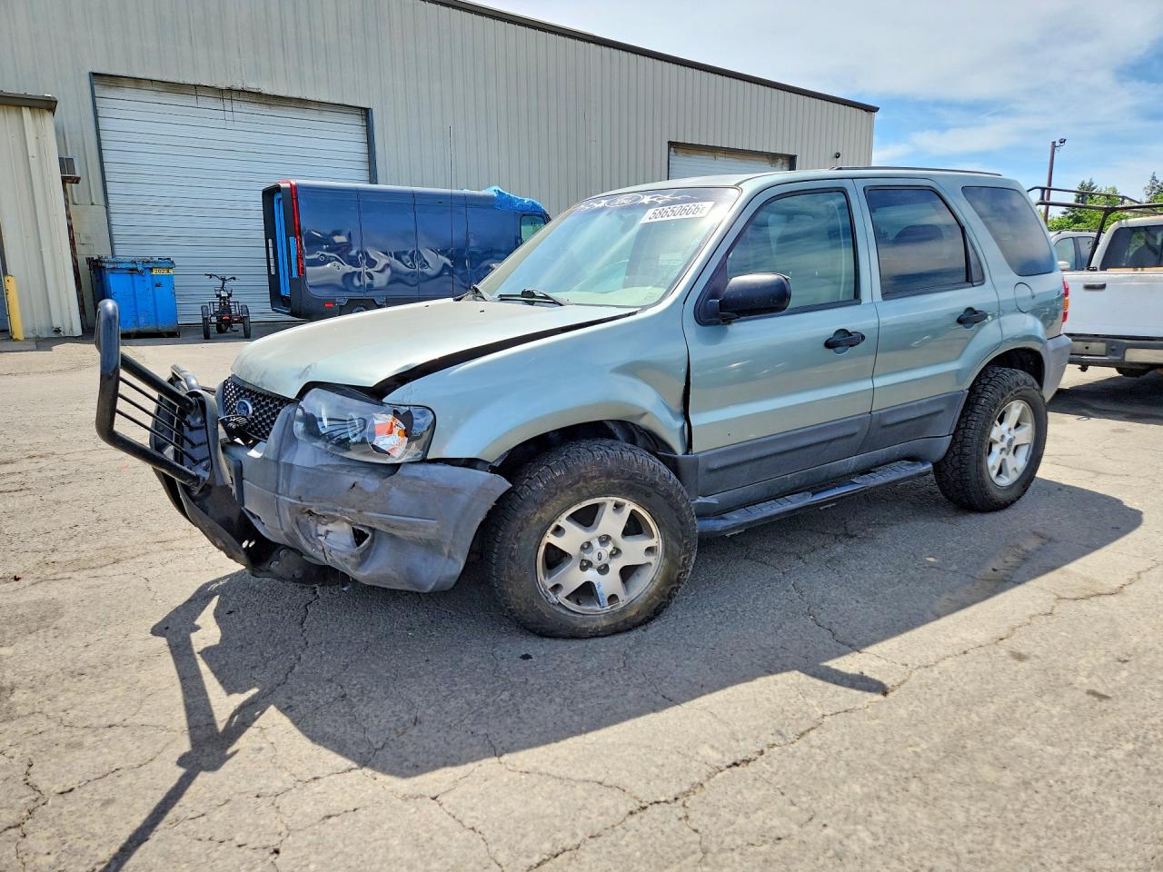2005 Ford Escape Xlt Green vin: 1FMYU93195KA74489