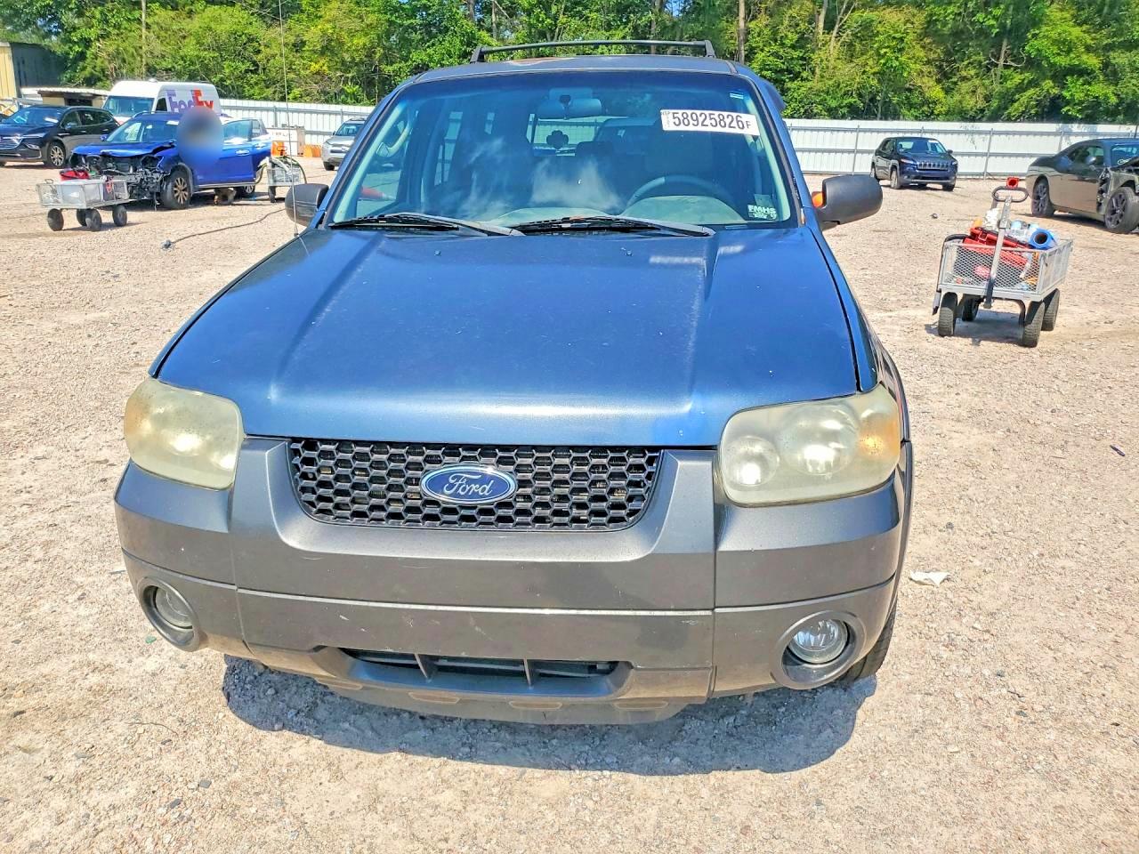 2005 Ford Escape Xlt Blue vin: 1FMYU93195KB02968