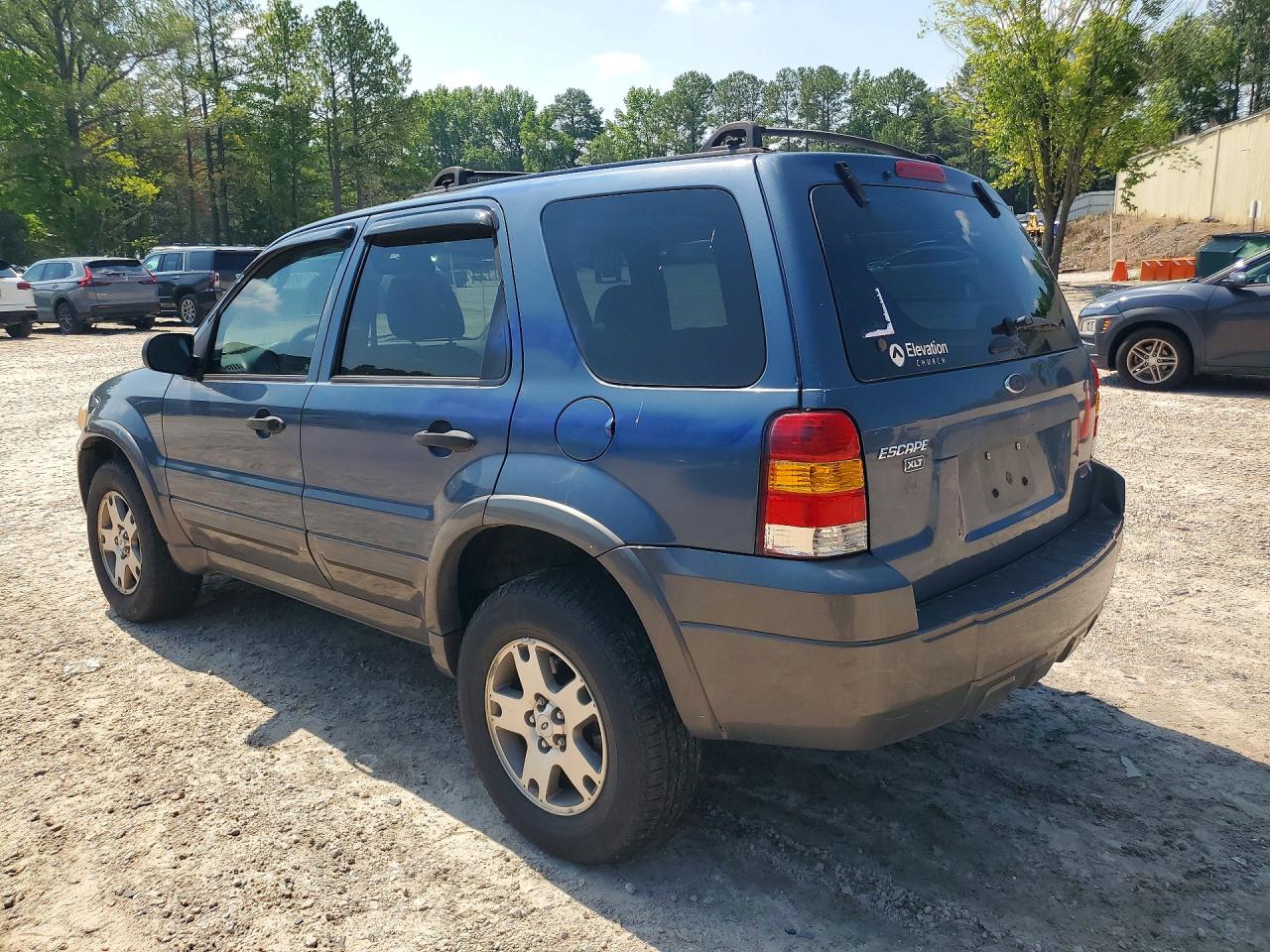 2005 Ford Escape Xlt Blue vin: 1FMYU93195KB02968