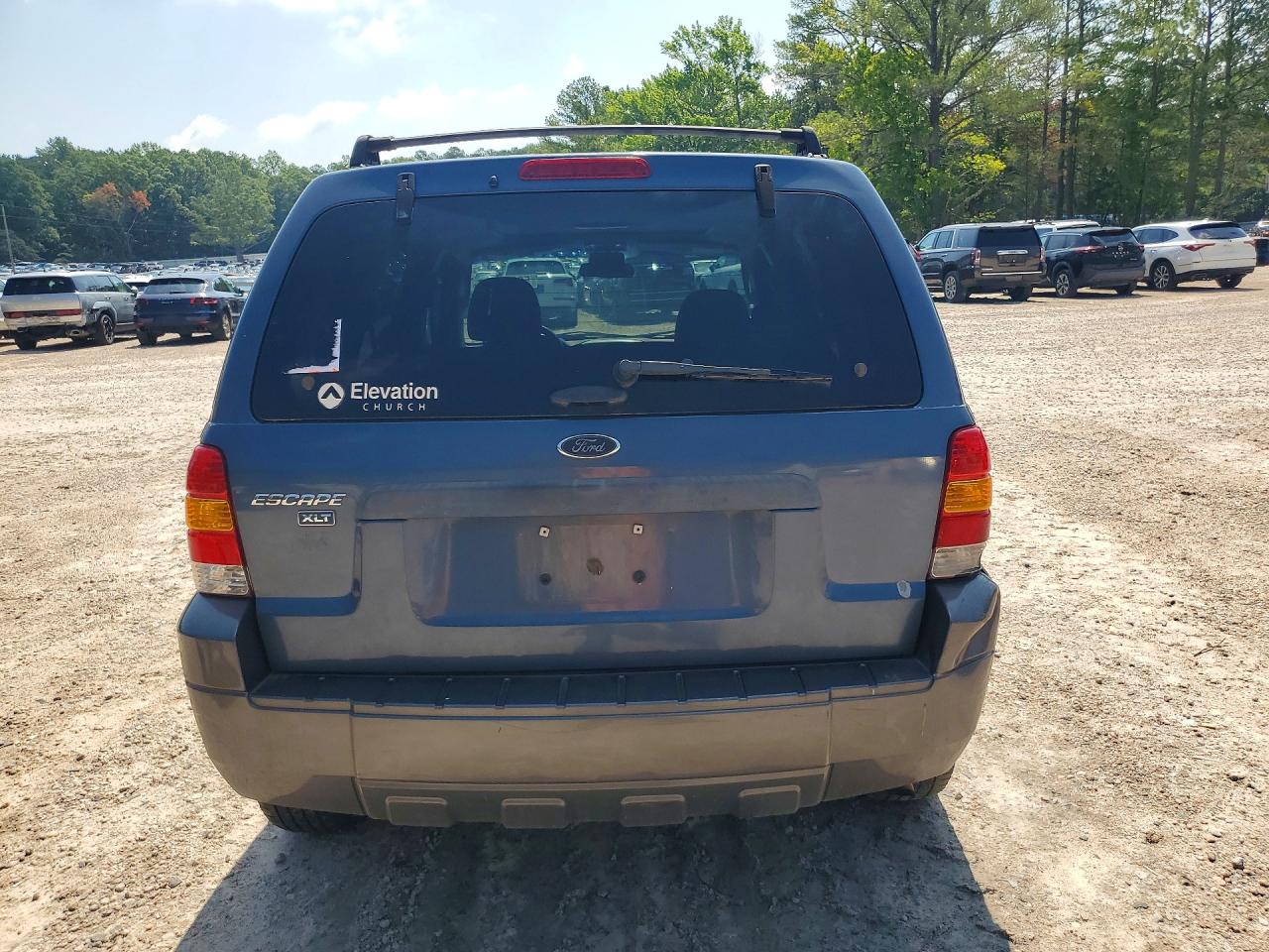 2005 Ford Escape Xlt Blue vin: 1FMYU93195KB02968