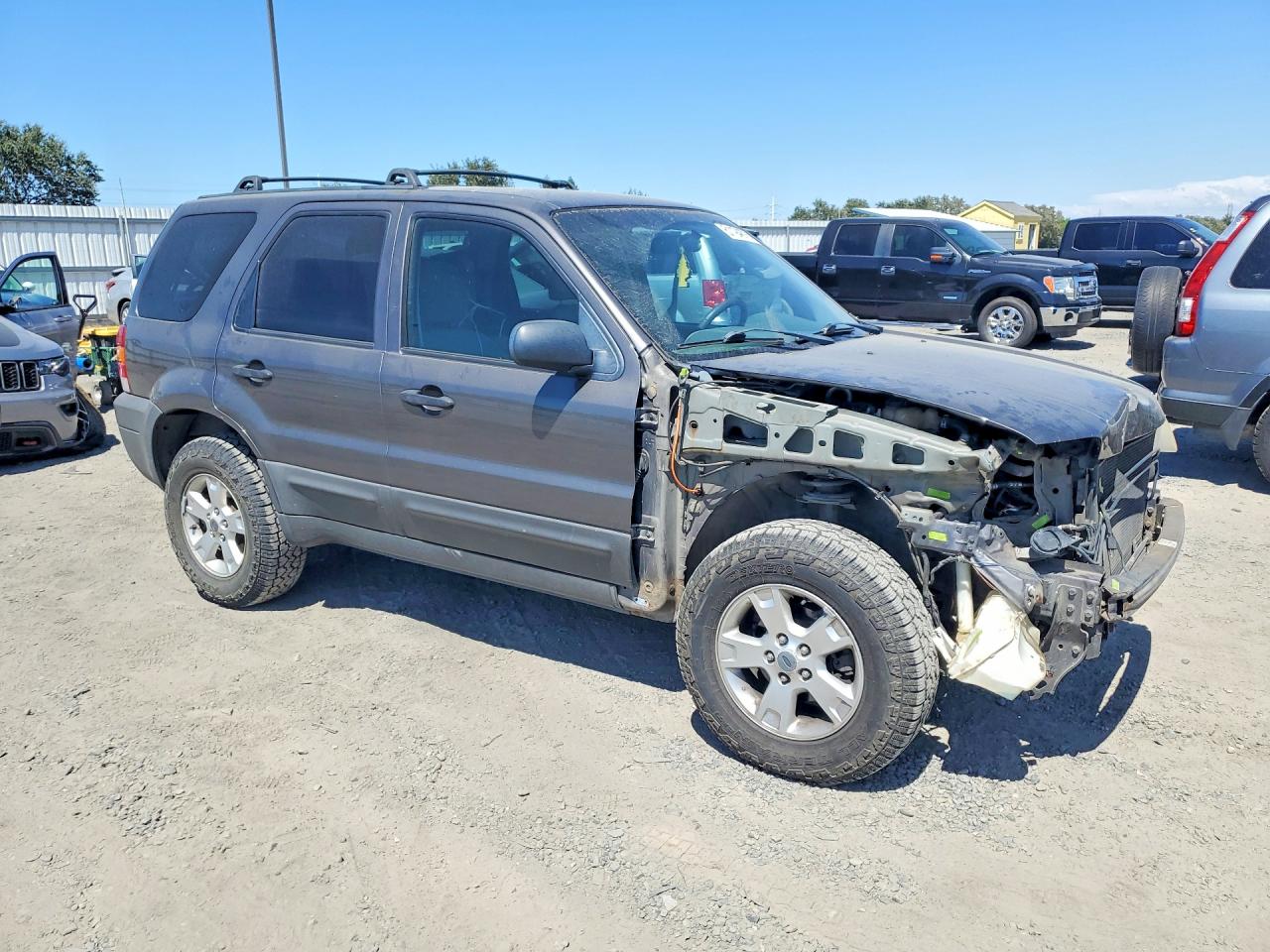2006 Ford Escape Xlt Серый vin: 1FMYU93196KB07864