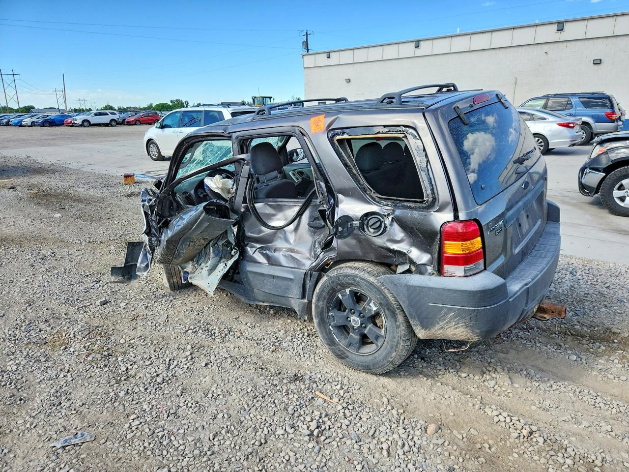 2006 Ford Escape Xlt Серый vin: 1FMYU93196KC42634