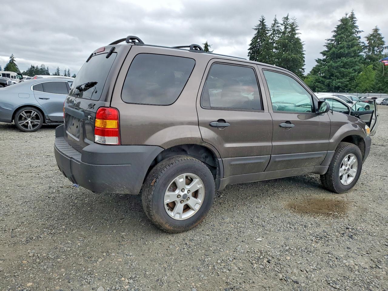 2006 Ford Escape Xlt Gray vin: 1FMYU93196KC72538