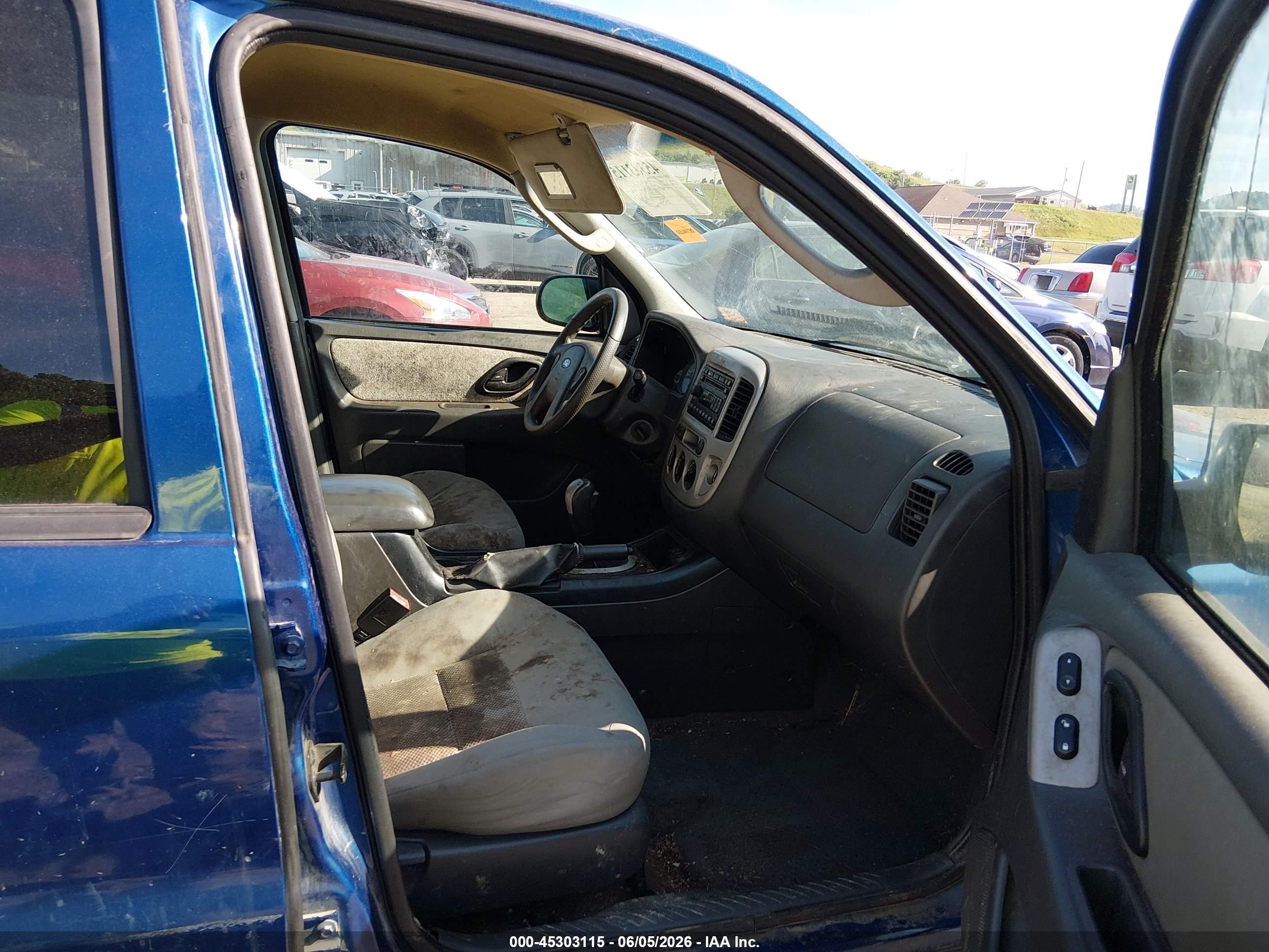 2007 Ford Escape Xlt/xlt Sport Blue vin: 1FMYU93197KB06263