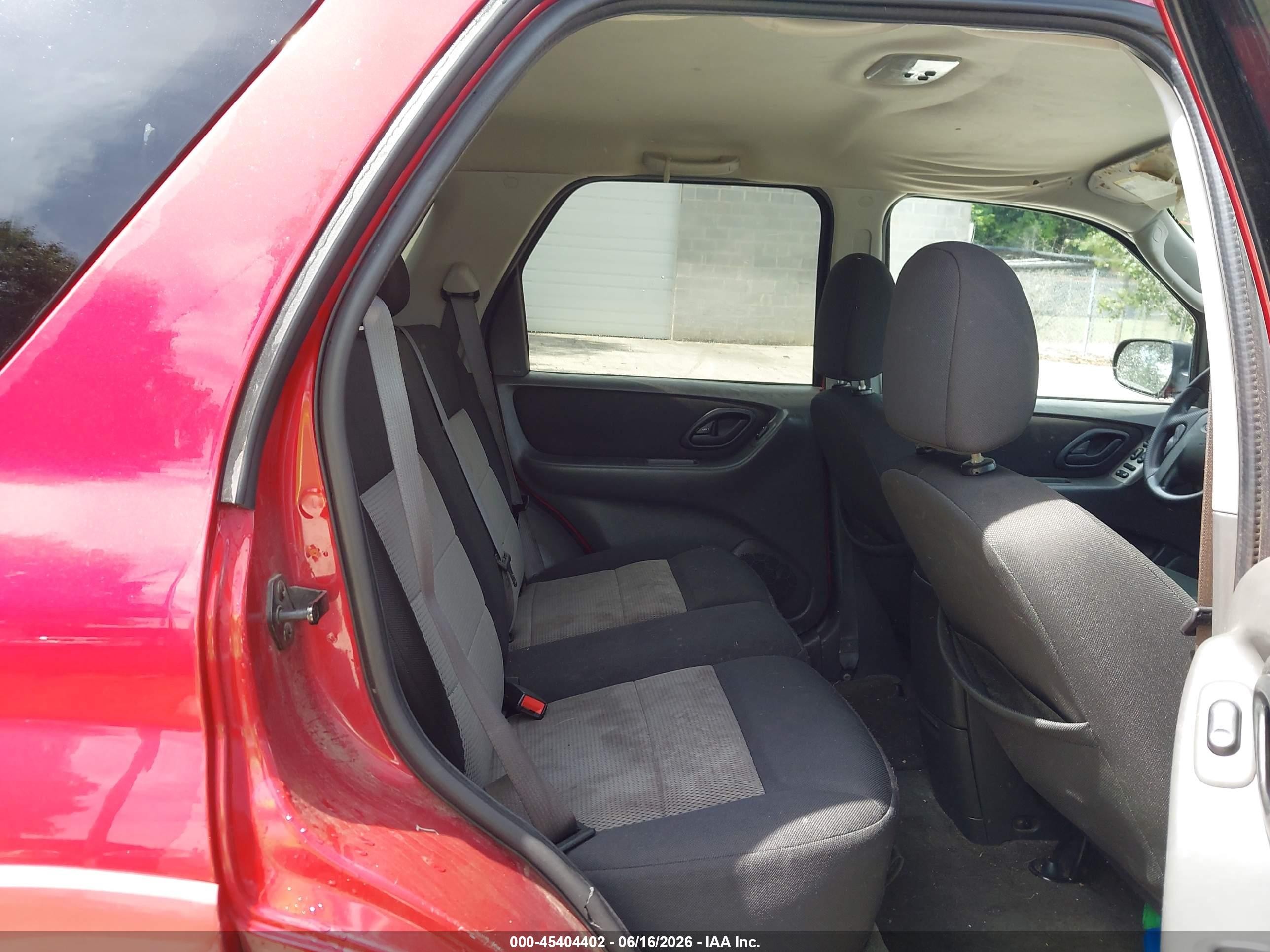 2007 Ford Escape Xlt/xlt Sport Red vin: 1FMYU93197KC03754
