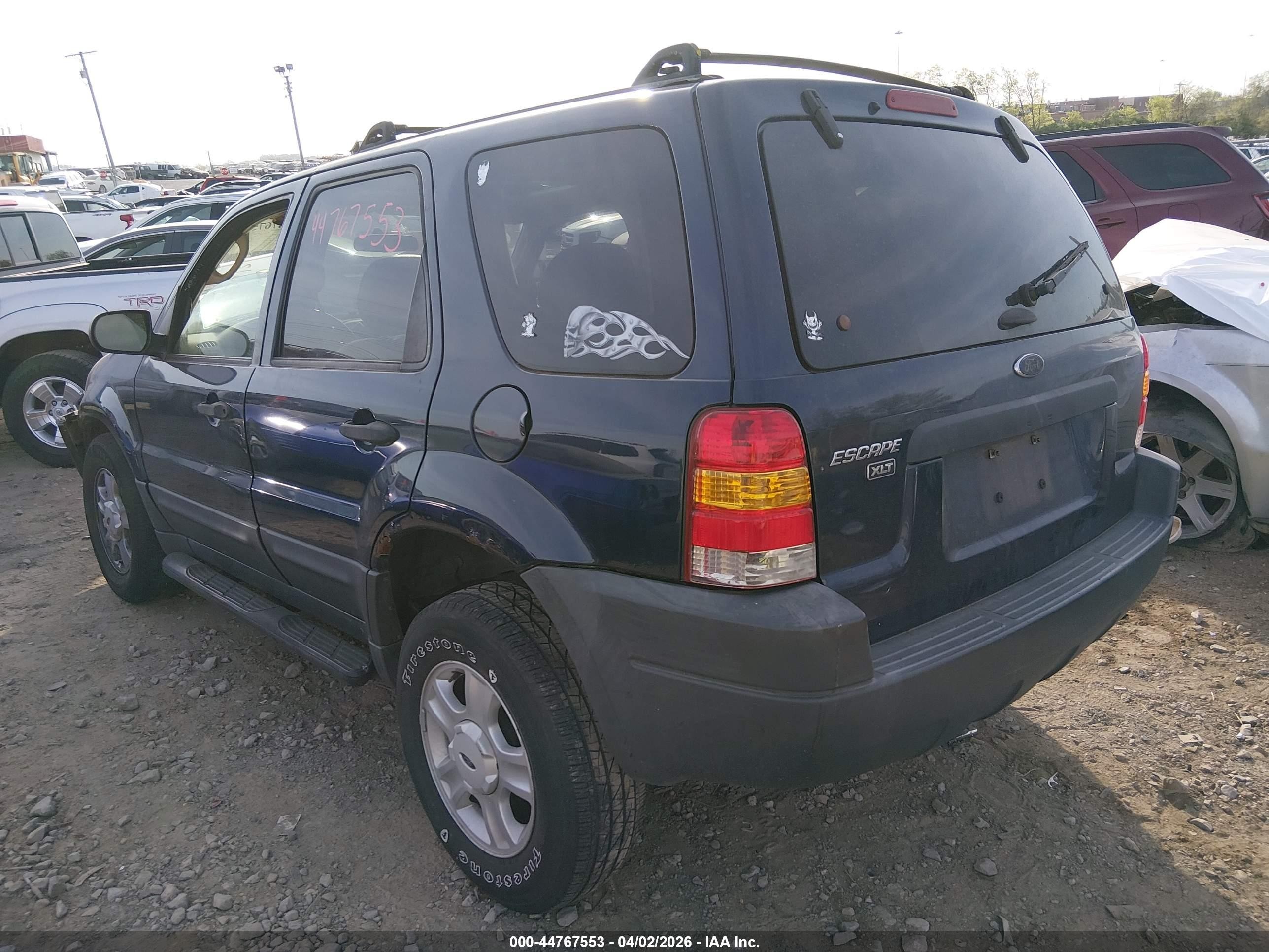 2003 Ford Escape Xlt Blue vin: 1FMYU931X3KB94427