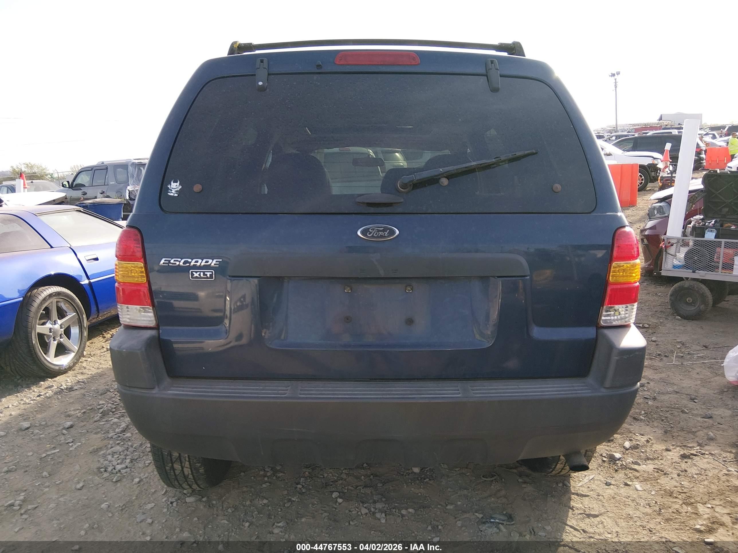 2003 Ford Escape Xlt Blue vin: 1FMYU931X3KB94427