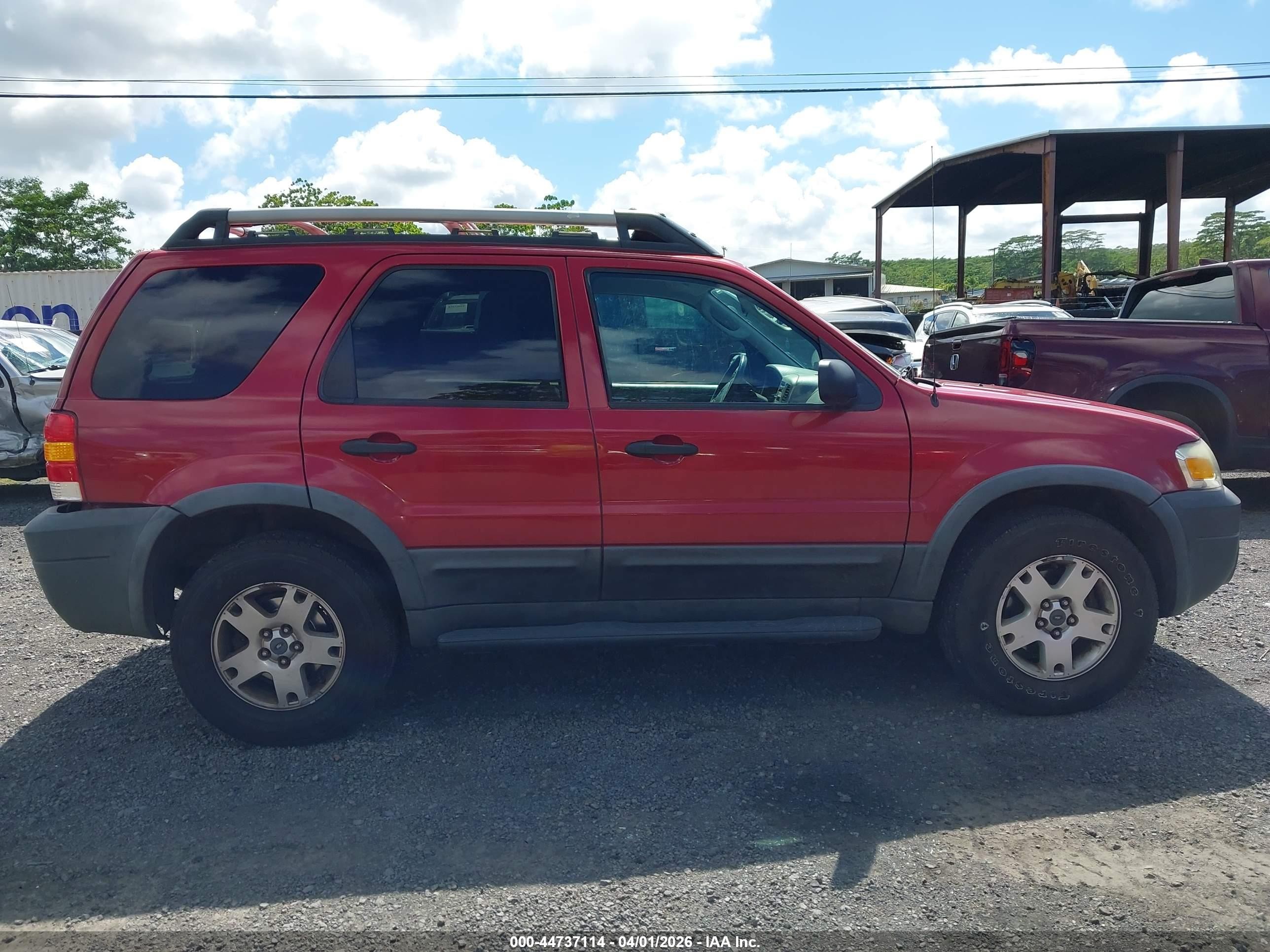 2005 Ford Escape Xlt Red vin: 1FMYU931X5KC46951