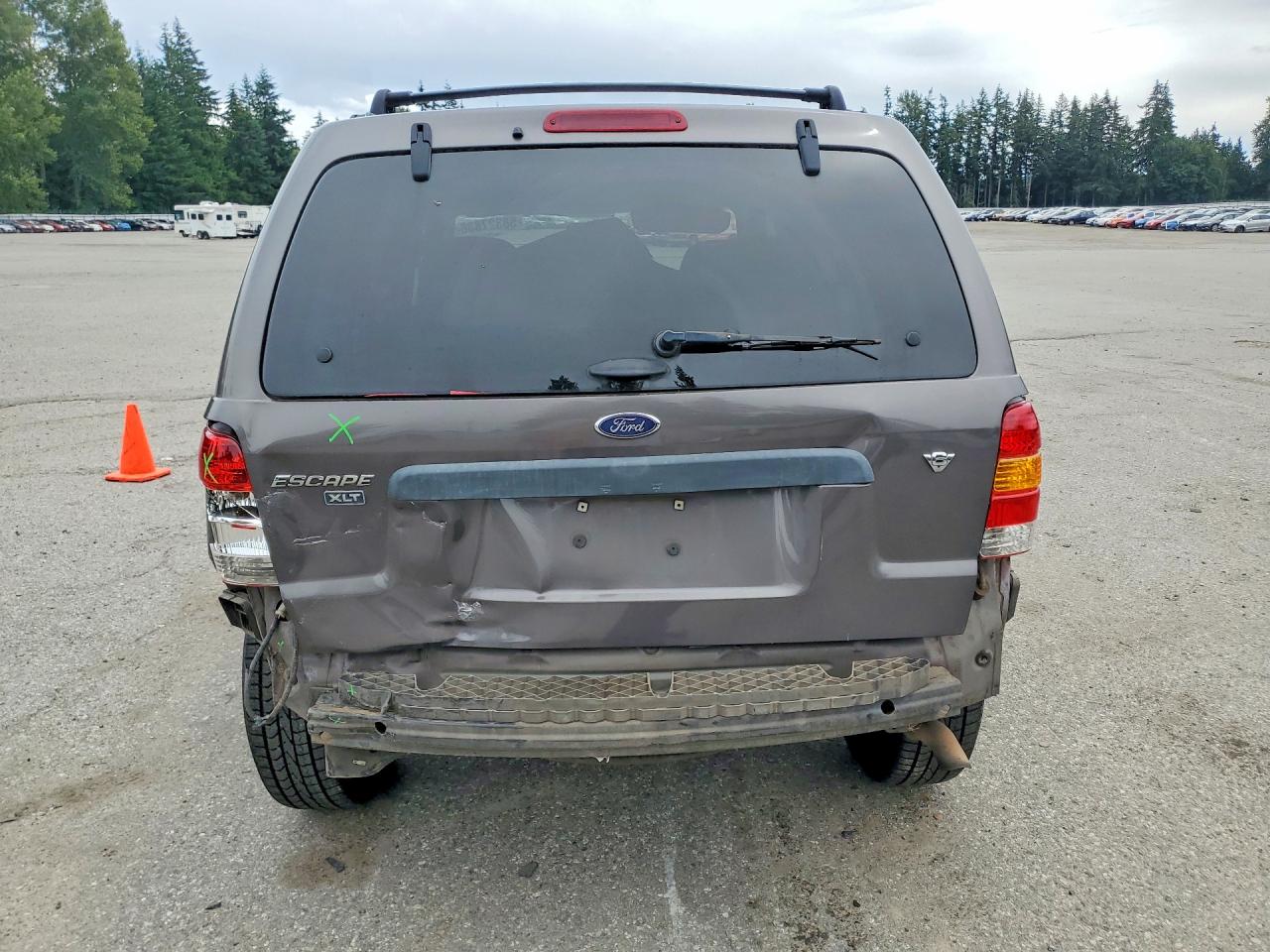 2005 Ford Escape Xlt Серый vin: 1FMYU931X5KD11121