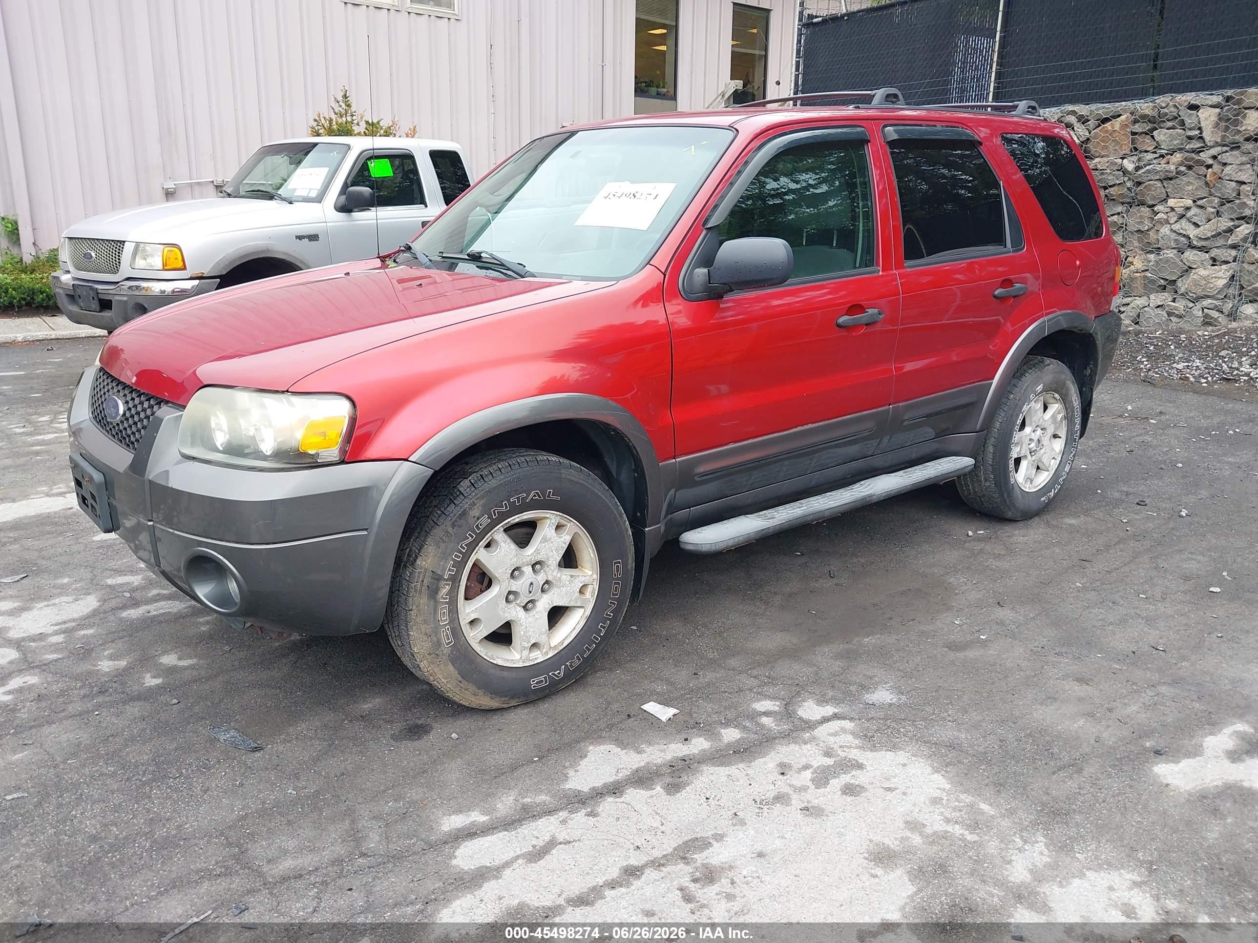 2006 Ford Escape Xlt/xlt Sport Red vin: 1FMYU931X6KC03485