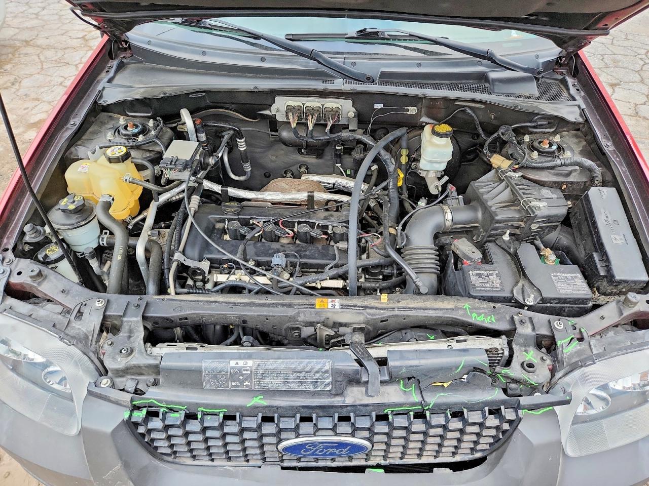 2006 Ford Escape Xlt Red vin: 1FMYU93Z86KD19693