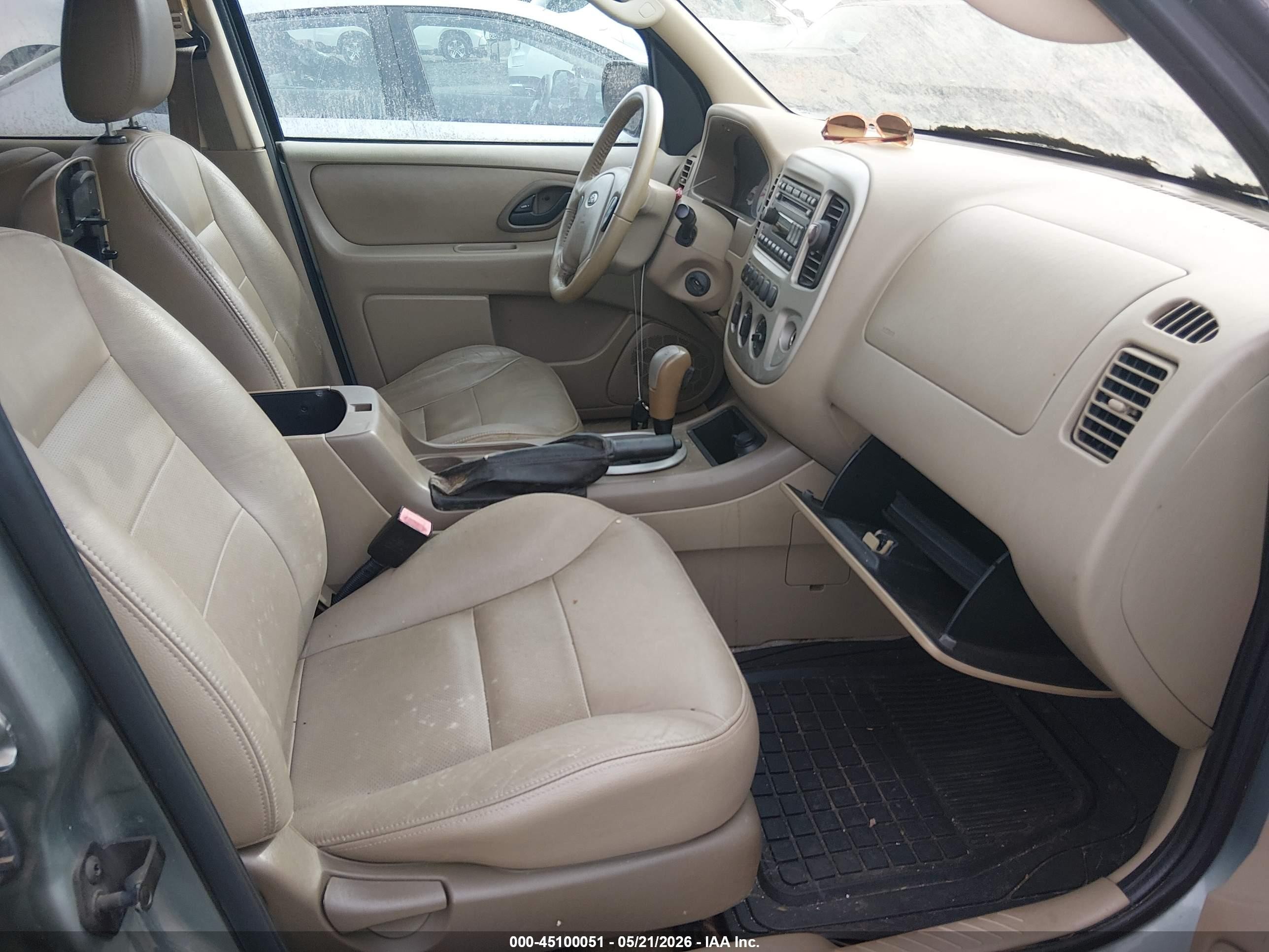 2006 Ford Escape Limited Light Blue vin: 1FMYU94116KD54259