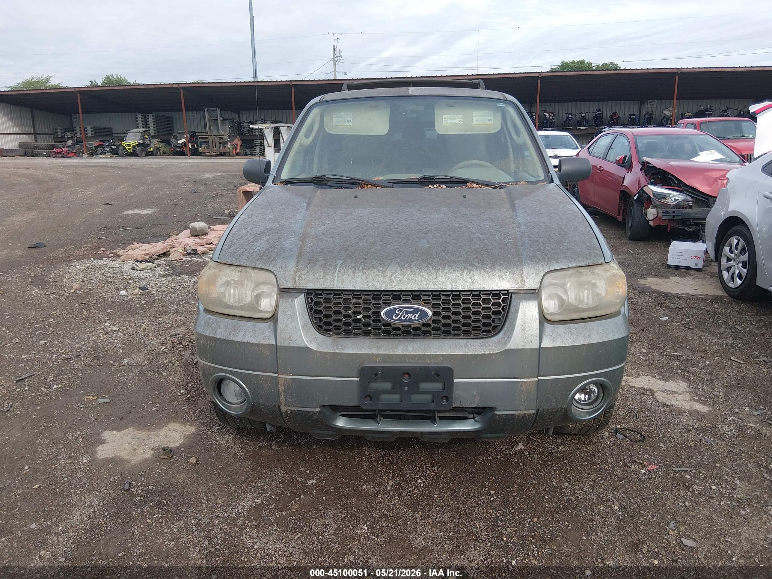 2006 Ford Escape Limited Light Blue vin: 1FMYU94116KD54259