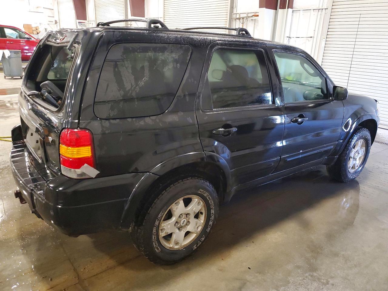 2007 Ford Escape Limited Black vin: 1FMYU94147KB95433
