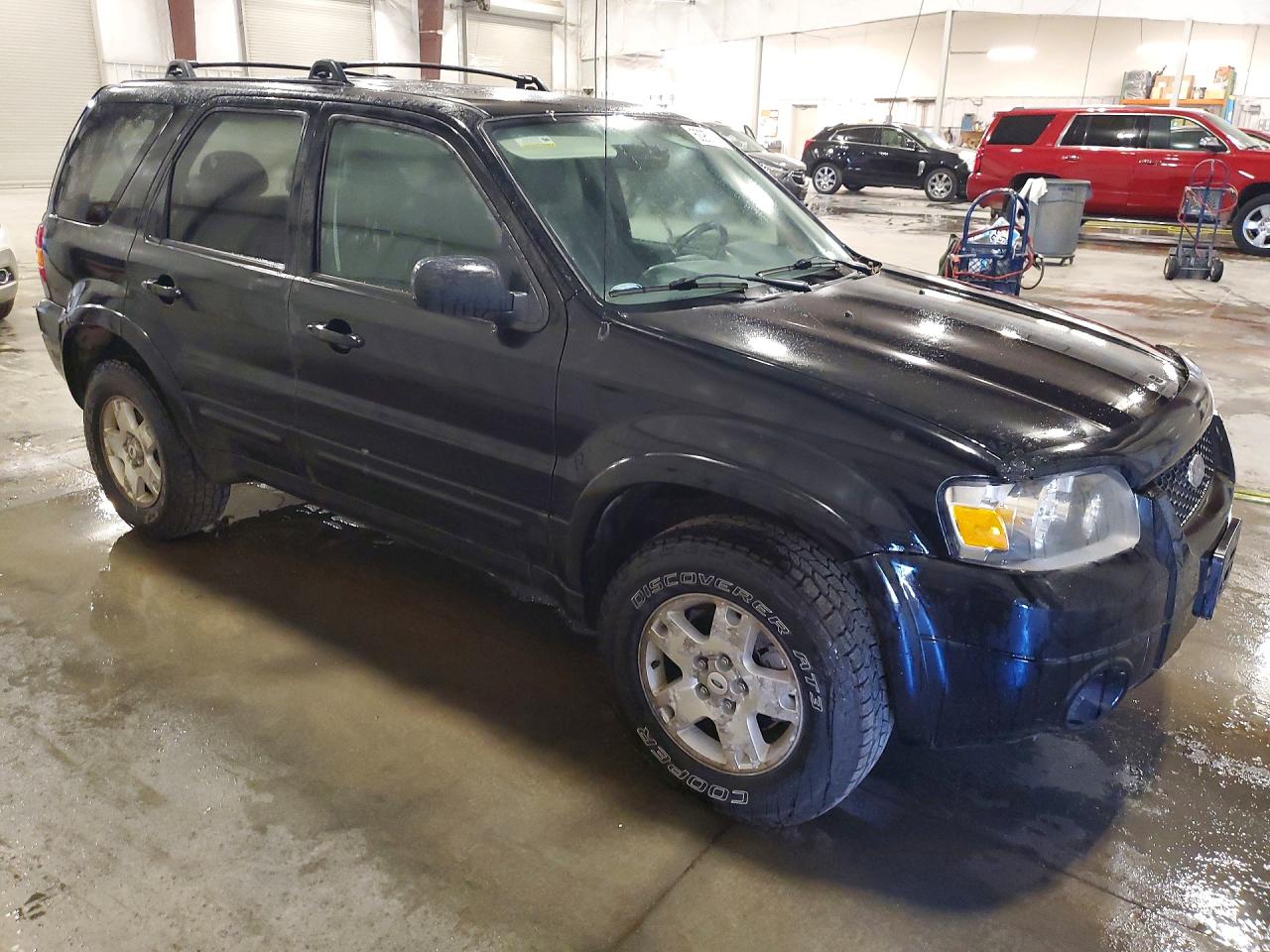 2007 Ford Escape Limited Black vin: 1FMYU94147KB95433