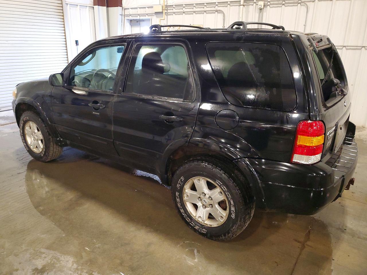 2007 Ford Escape Limited Black vin: 1FMYU94147KB95433
