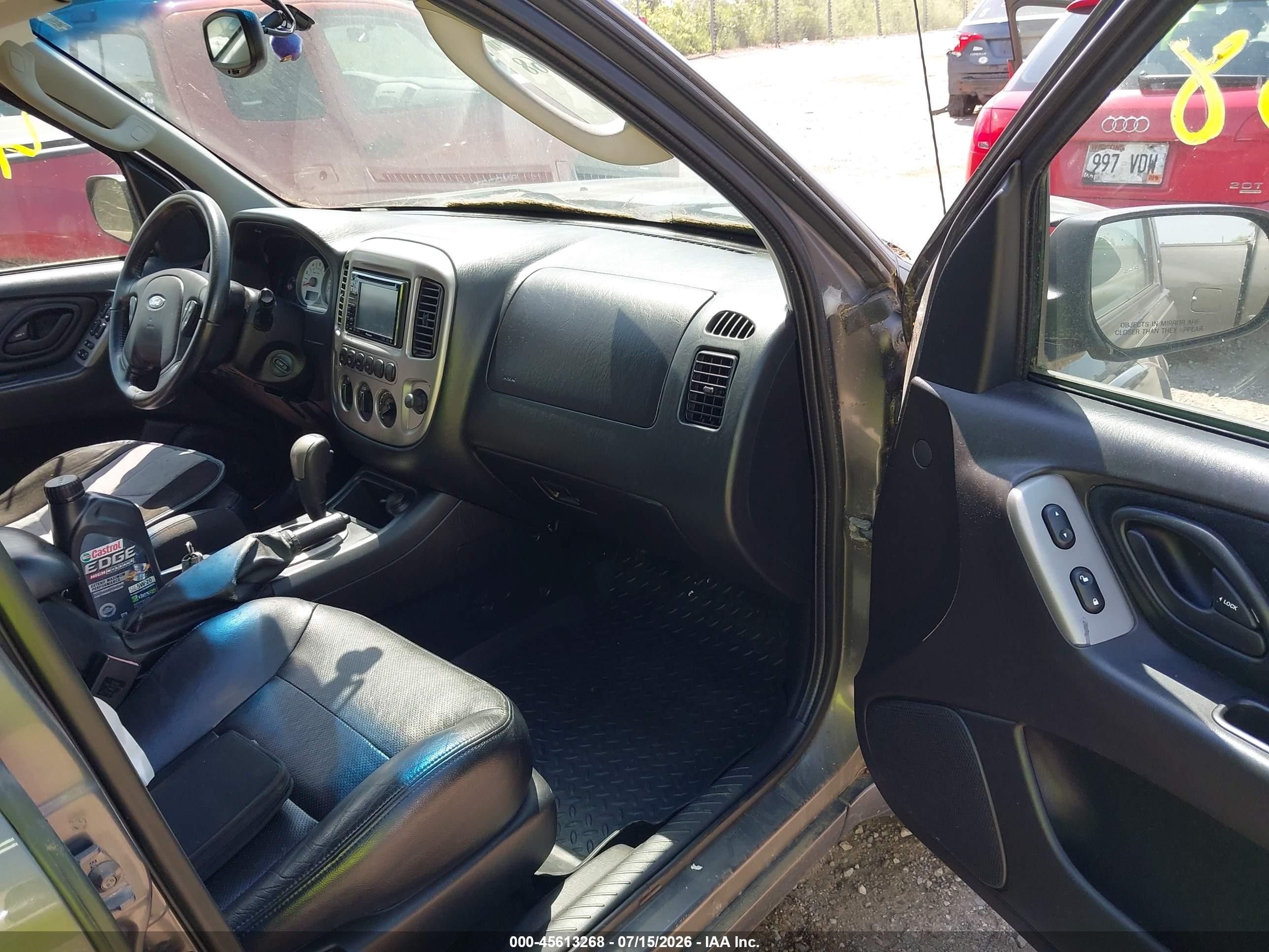 2005 Ford Escape Limited Gray vin: 1FMYU94155KA83222
