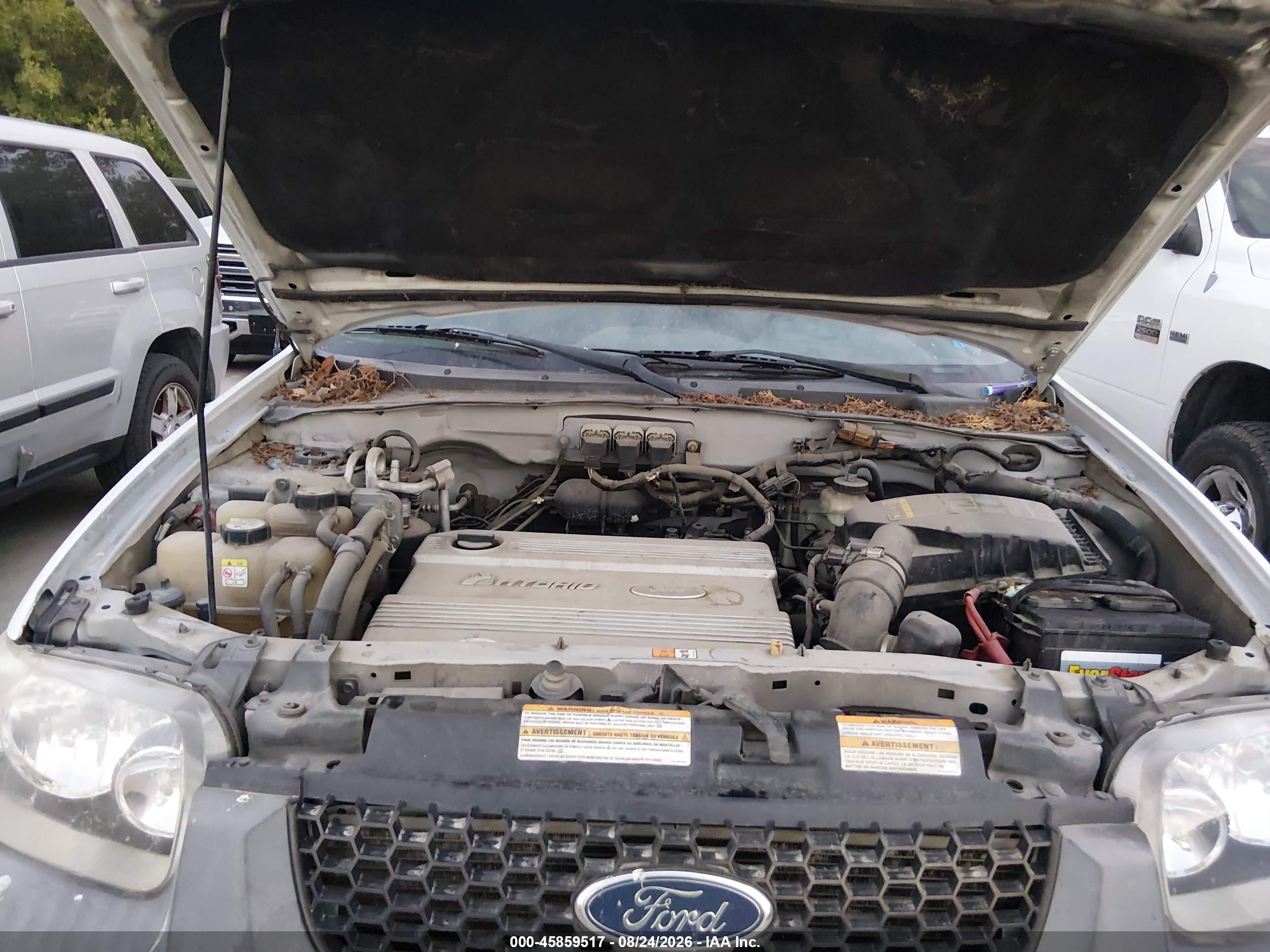2005 Ford Escape Hev Черный vin: 1FMYU95H65KE33663