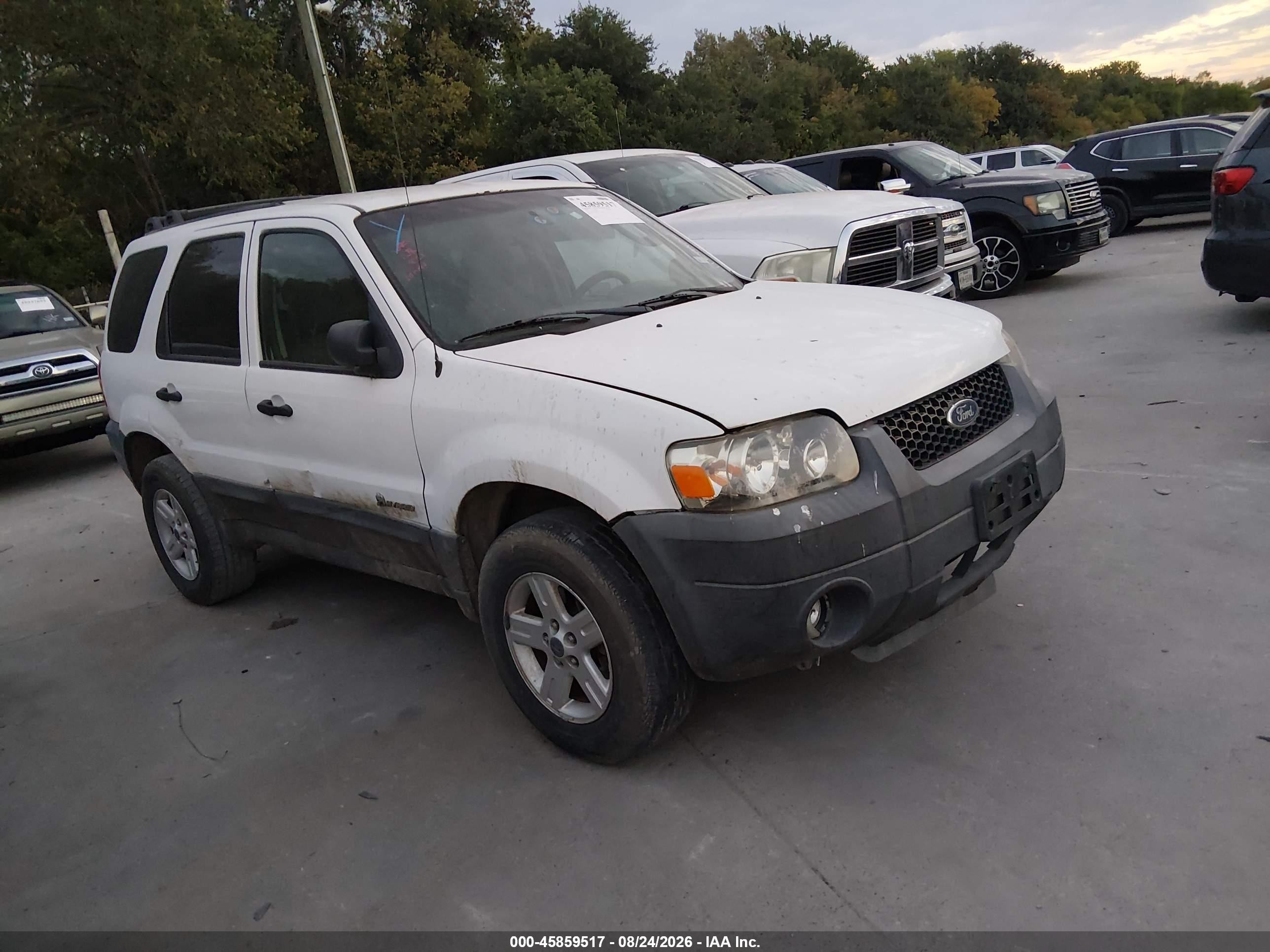 2005 Ford Escape Hev Черный vin: 1FMYU95H65KE33663