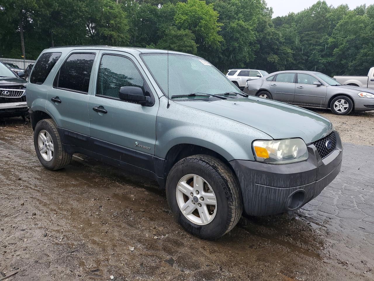 2006 Ford Escape Hev Зеленый vin: 1FMYU95HX6KC08857