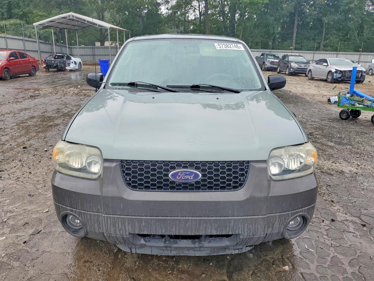2006 Ford Escape Hev Зеленый vin: 1FMYU95HX6KC08857