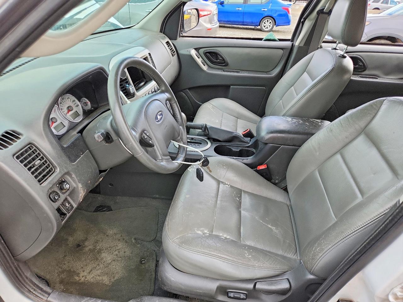 2005 Ford Escape Hev White vin: 1FMYU96H45KC45917