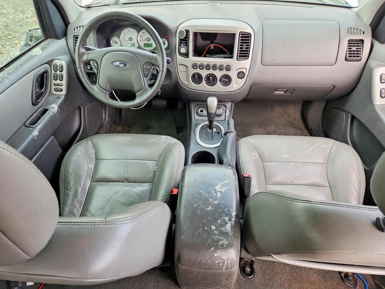 2005 Ford Escape Hev White vin: 1FMYU96H45KC45917