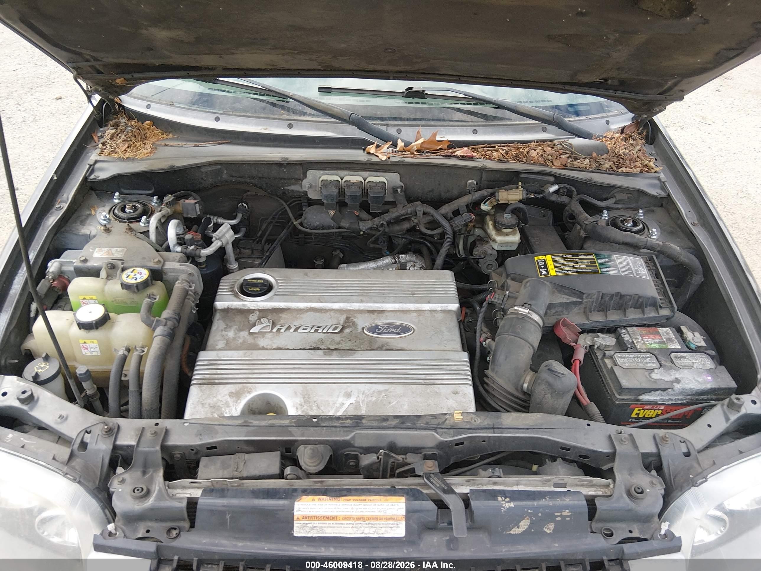 2005 Ford Escape Hybrid Серый vin: 1FMYU96H75KD30119