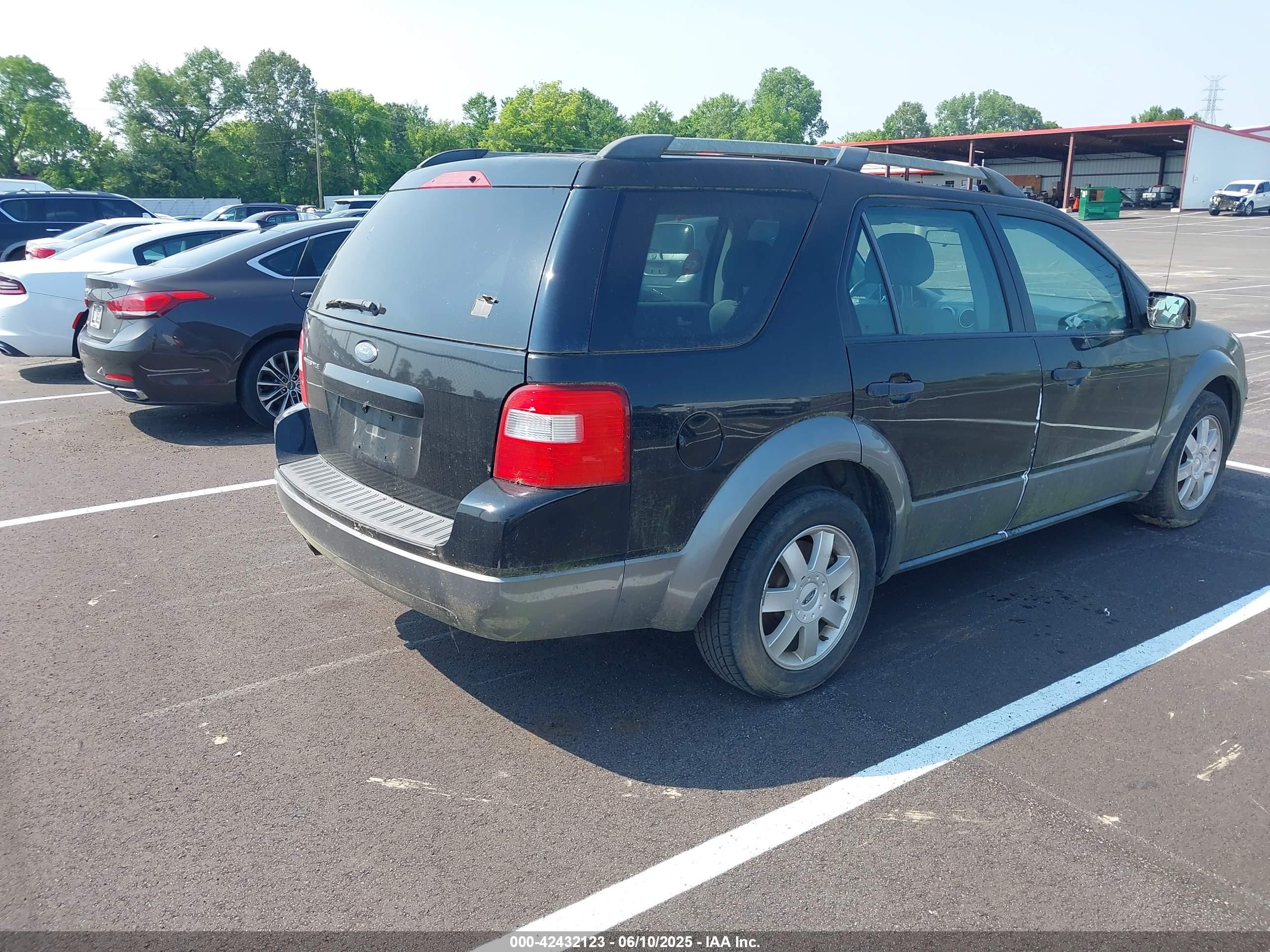 2005 Ford Freestyle Se Black vin: 1FMZK01105GA42252